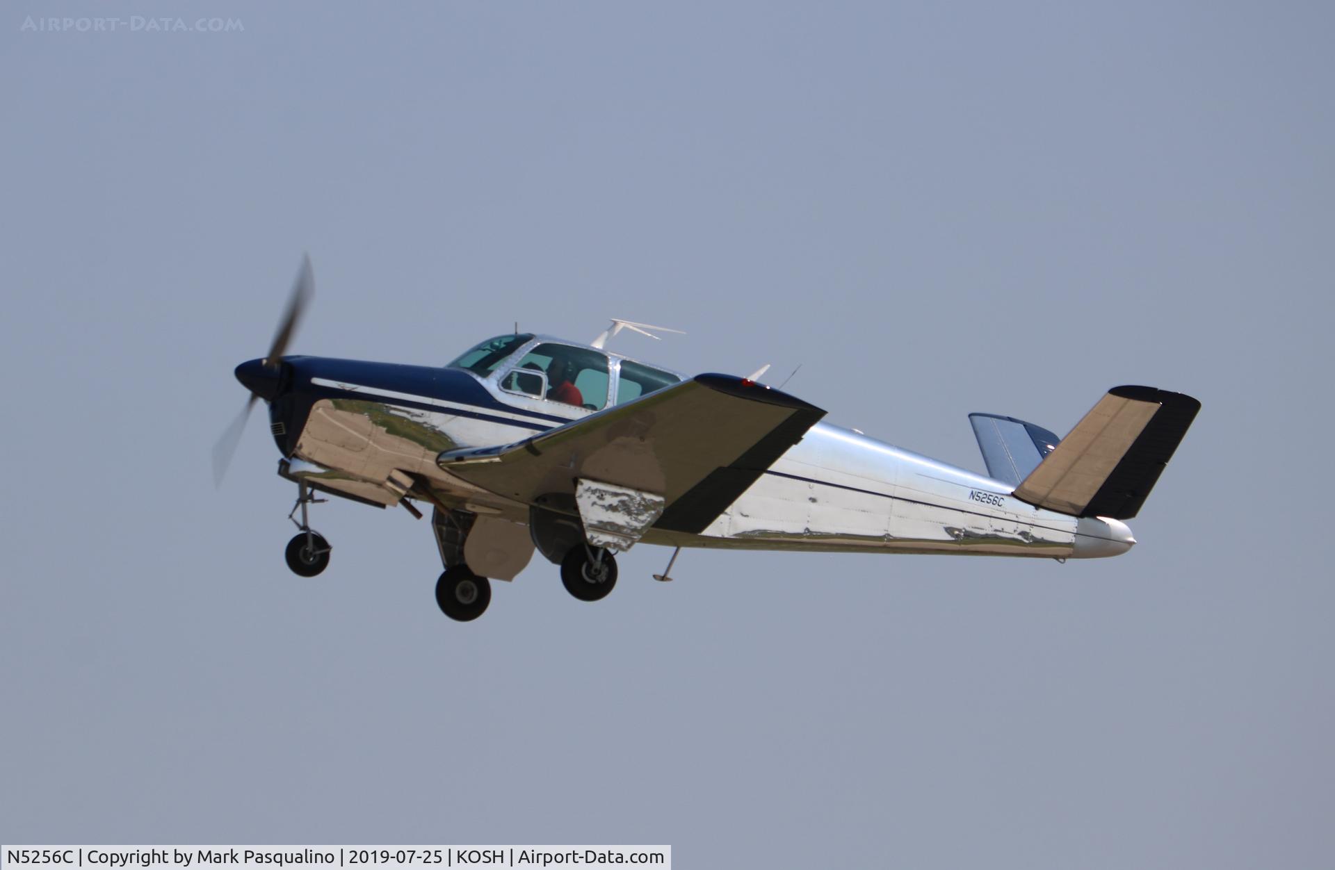 N5256C, 1950 Beech B35 C/N D-2648, Beech B35