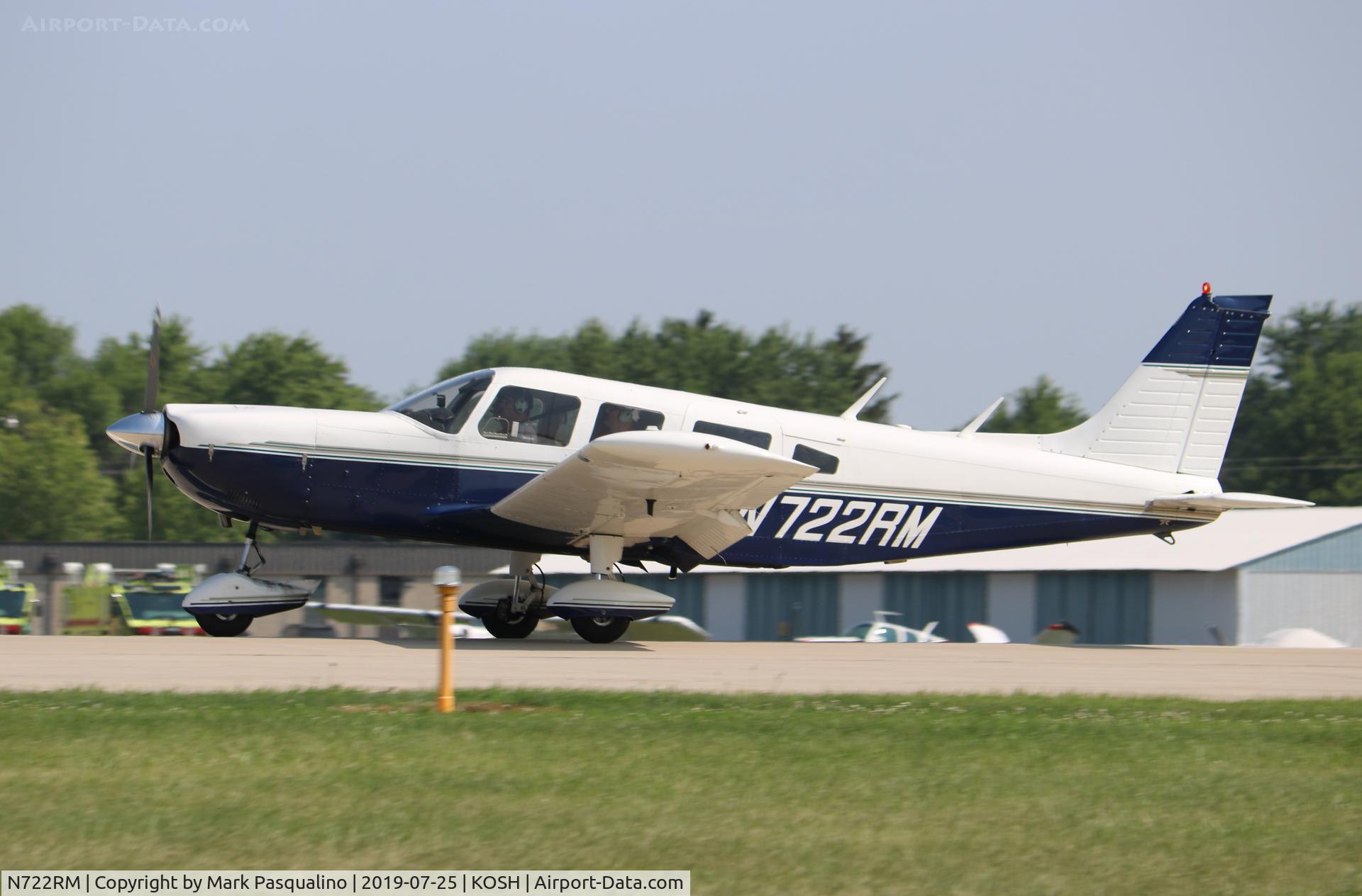 N722RM, 1974 Piper PA-32-300 Cherokee Six C/N 32-7440140, Piper PA-32-300