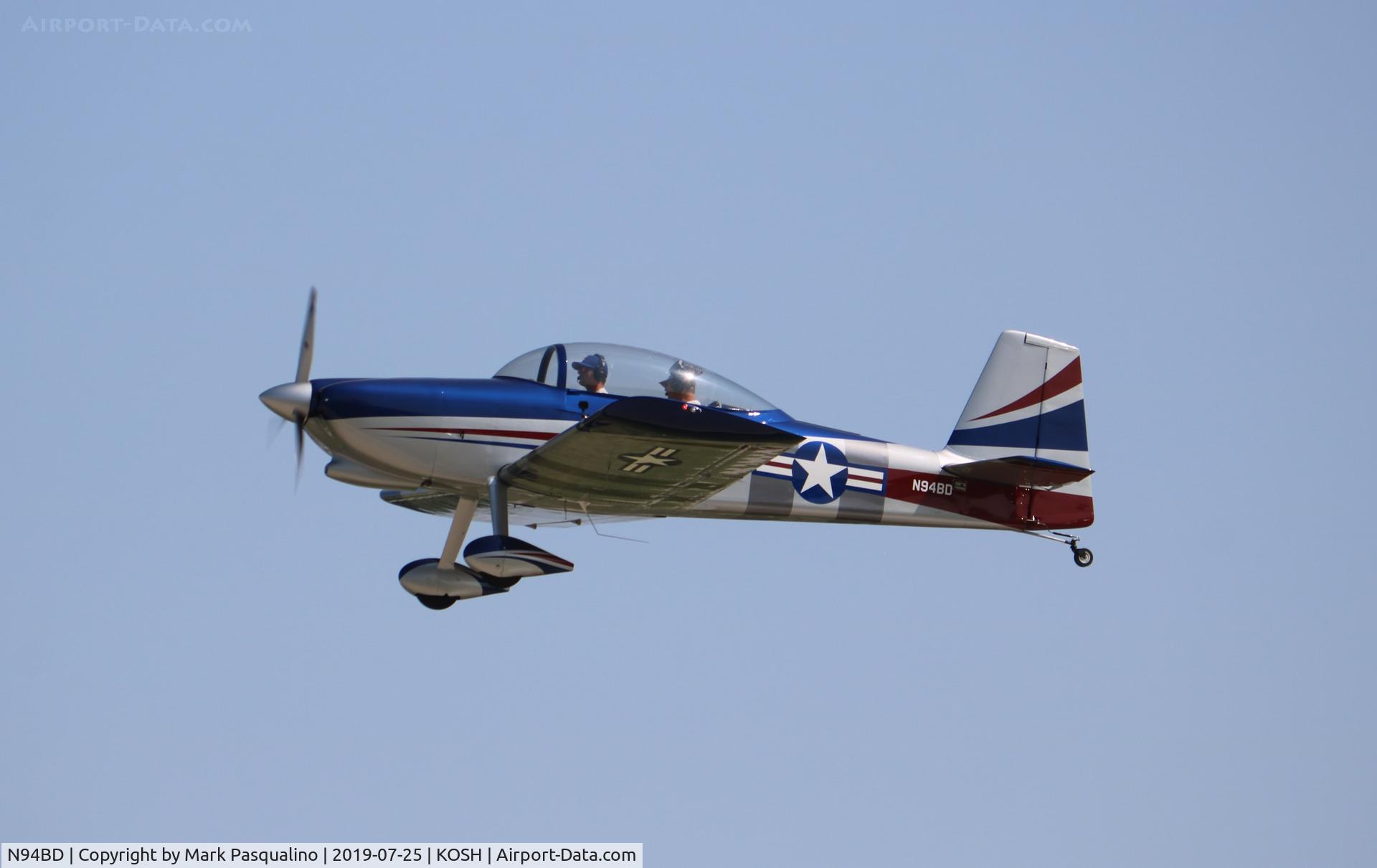 N94BD, 1999 Vans RV-8 C/N 80379, Vans RV-8