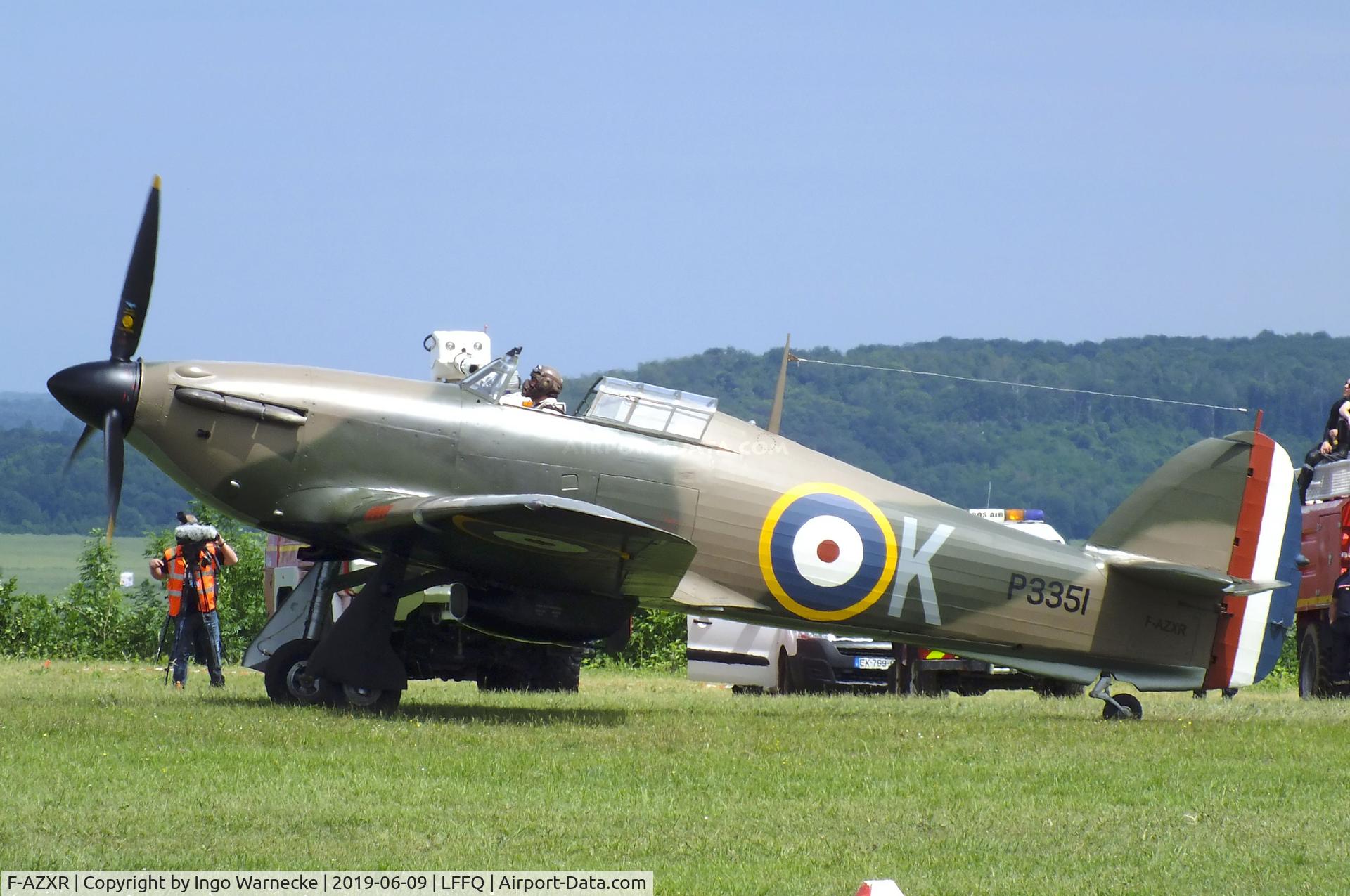F-AZXR, Hawker Hurricane IIA C/N Not found ZK-TPK, Hawker Hurricane II A at the Meeting Aerien 2019, La-Ferte-Alais