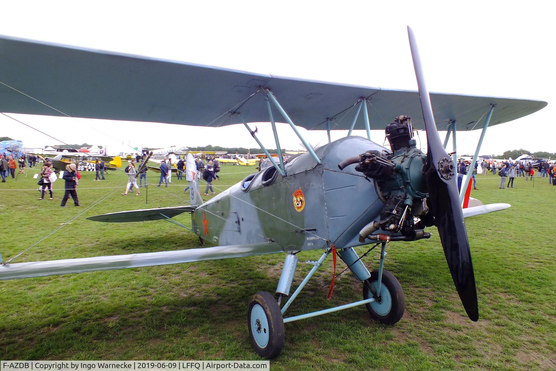 F-AZDB, Polikarpov Po-2W C/N 045, Polikarpov Po-2W at the Meeting Aerien 2019, La-Ferte-Alais