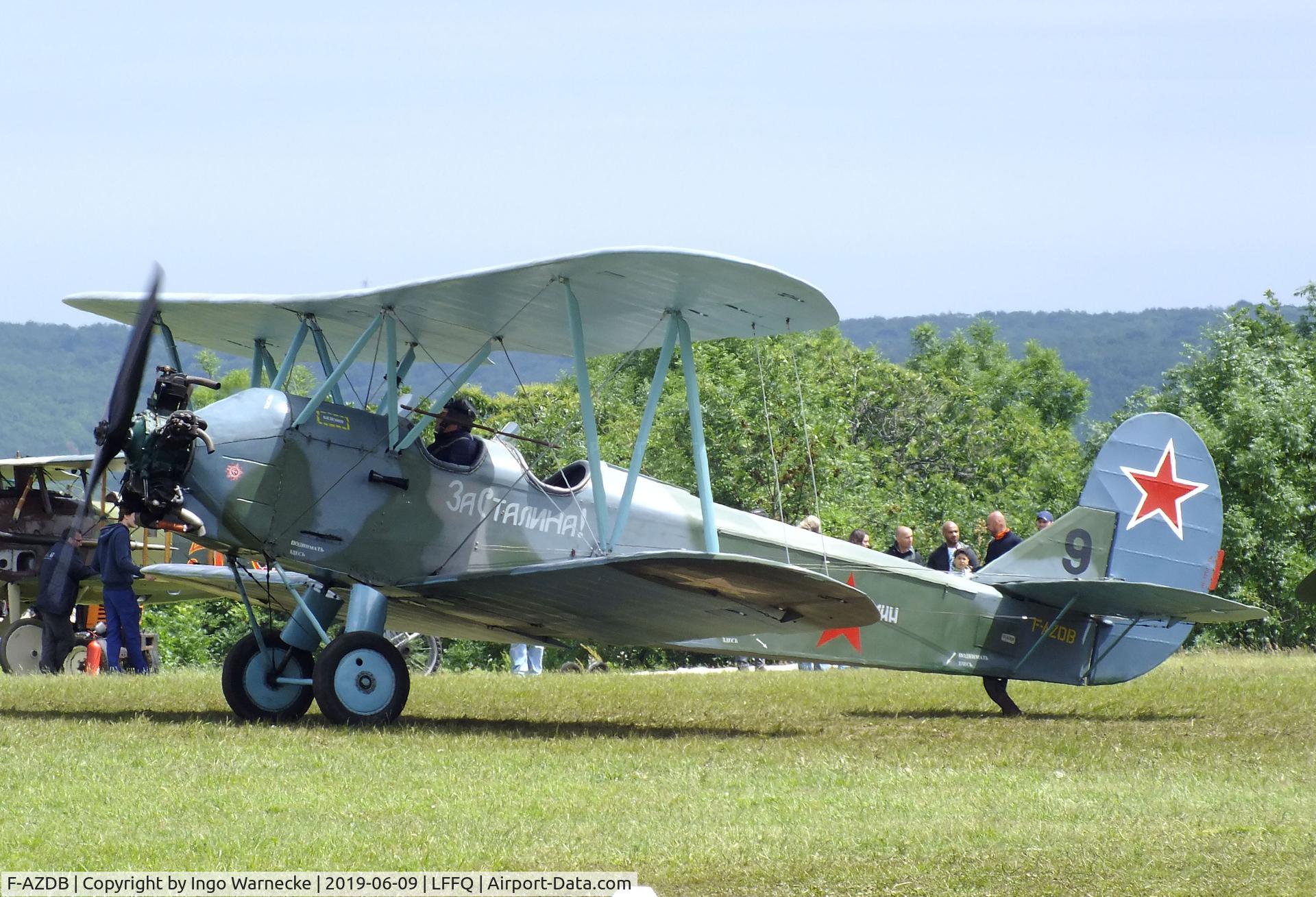 F-AZDB, Polikarpov Po-2W C/N 045, Polikarpov Po-2W at the Meeting Aerien 2019, La-Ferte-Alais