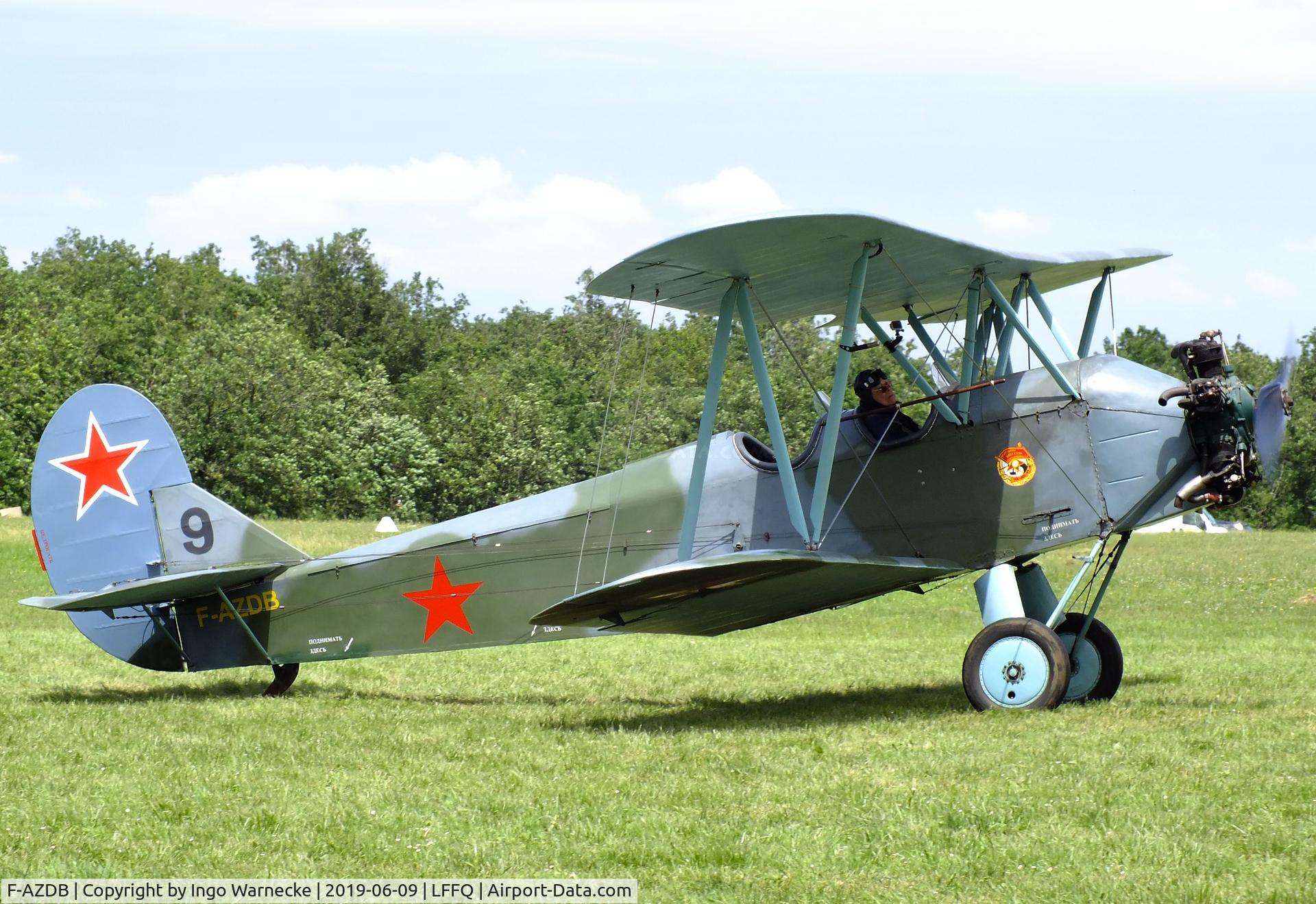 F-AZDB, Polikarpov Po-2W C/N 045, Polikarpov Po-2W at the Meeting Aerien 2019, La-Ferte-Alais