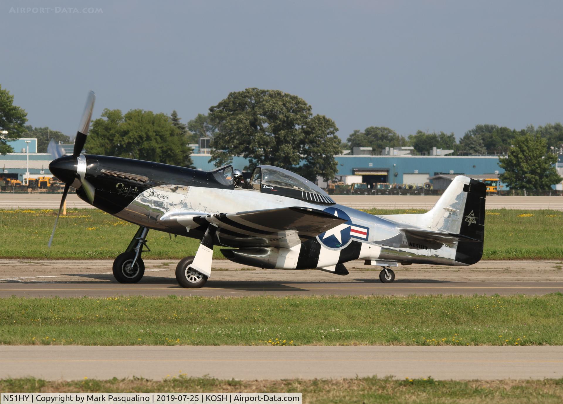 N51HY, 1944 North American P-51D Mustang C/N 124-48192, North American P-51D