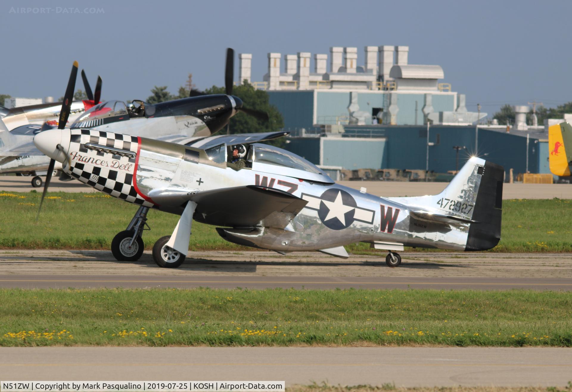 N51ZW, 1944 North American P-51D Mustang C/N 44-13903JP, North American P-51D