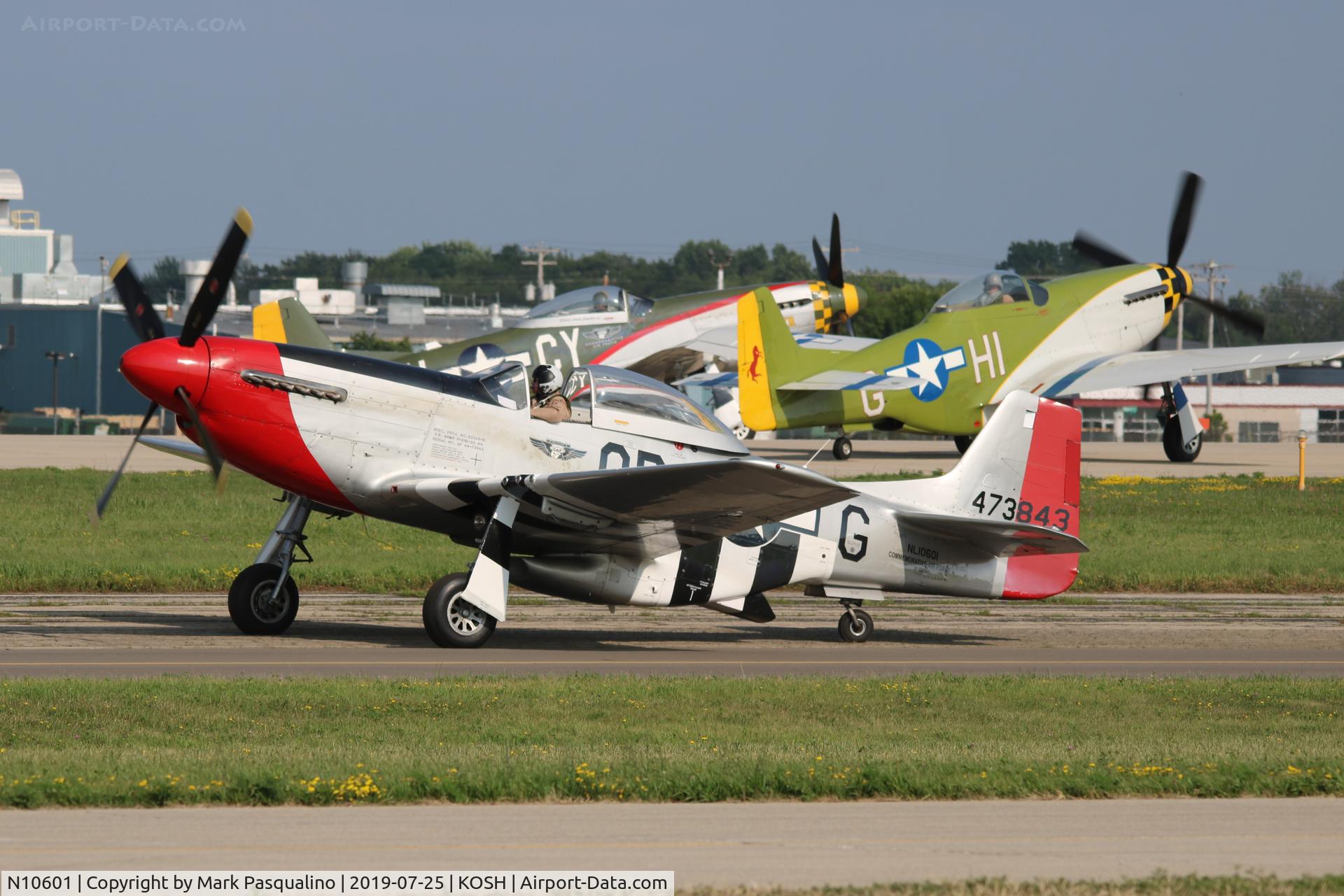N10601, 1944 North American P-51D Mustang C/N 122-40383, North American P-51D