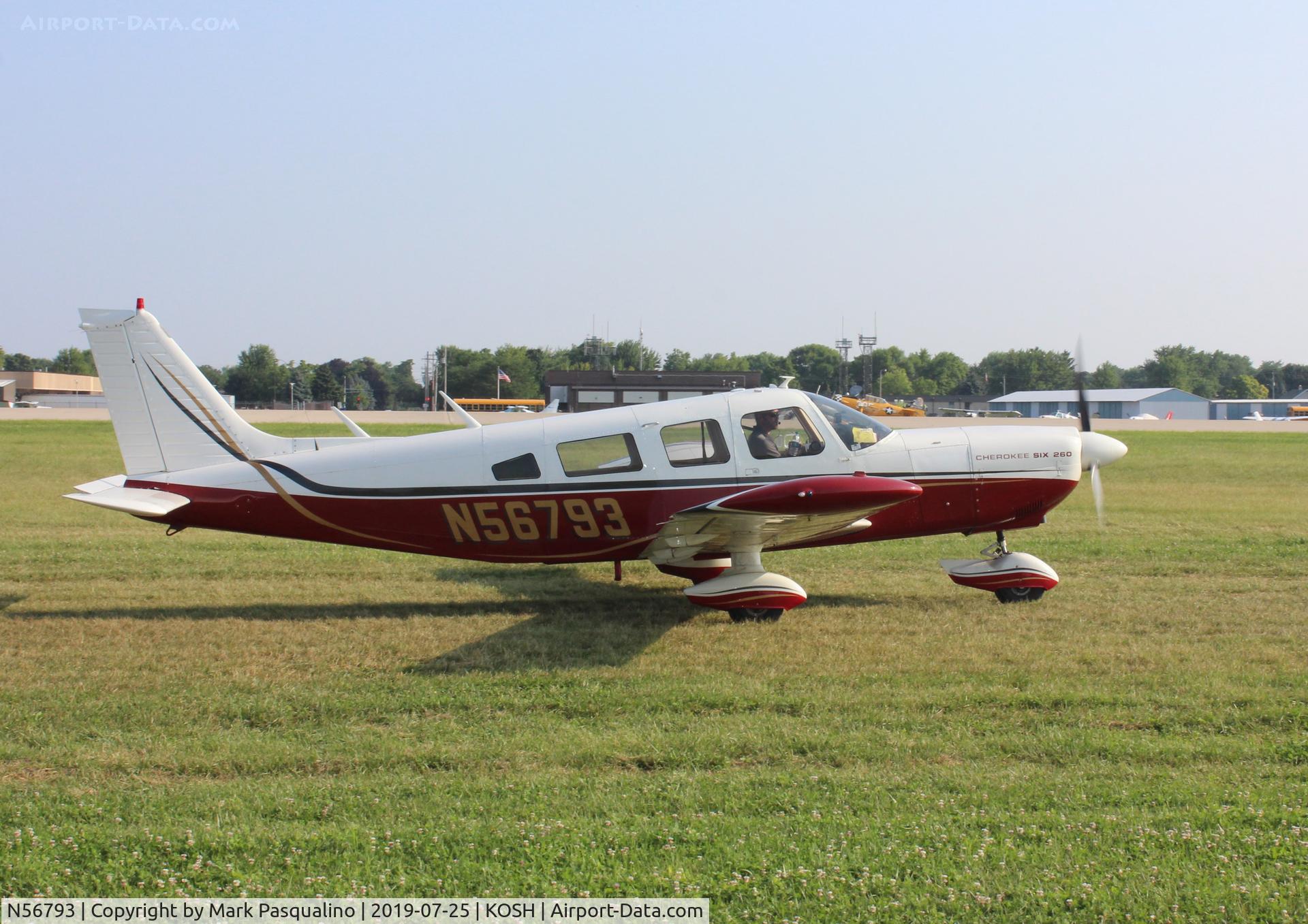 N56793, 1973 Piper PA-32-260 Cherokee Six C/N 32-7400009, Piper PA-32-260