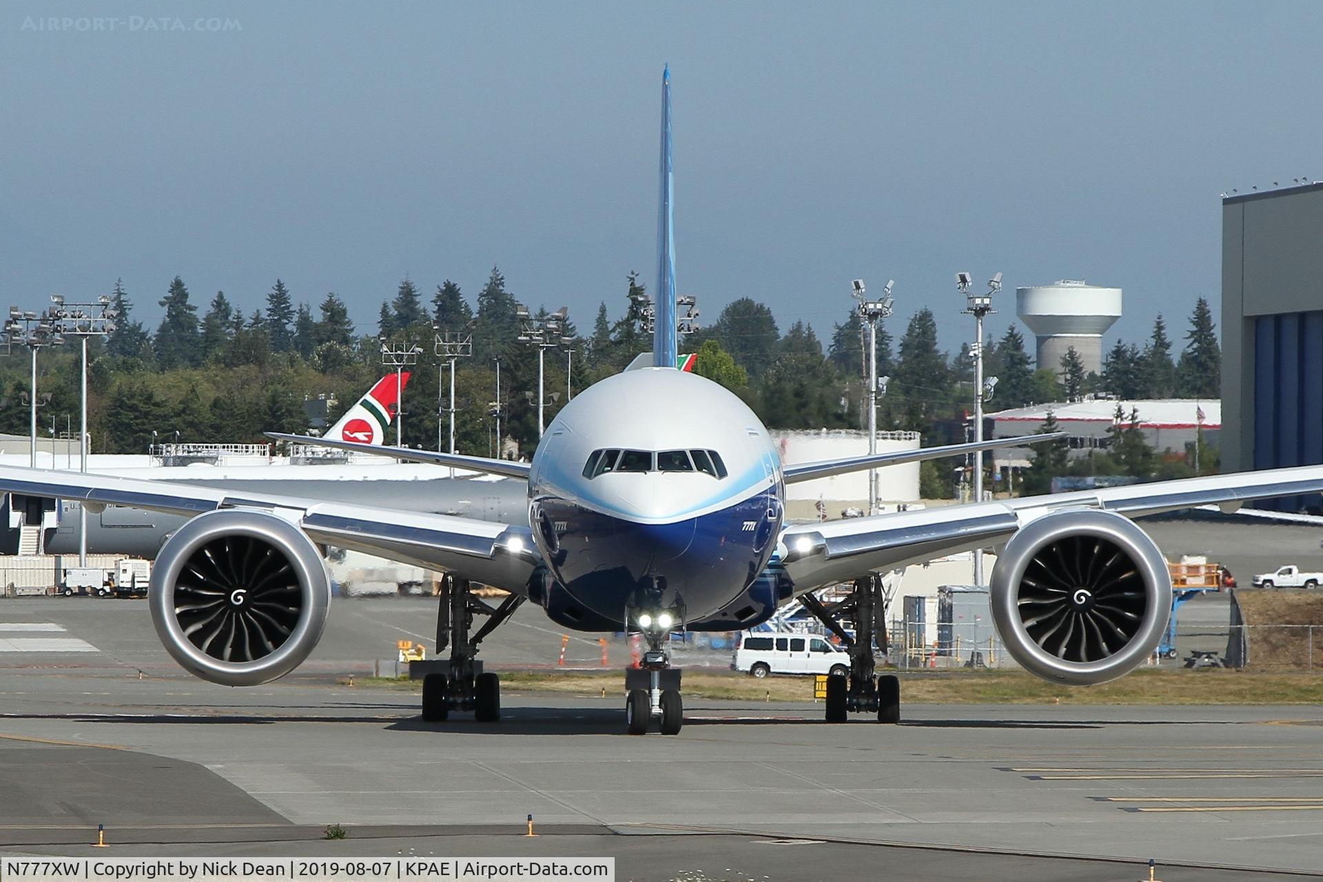 N777XW, 2019 Boeing 777-9X C/N 64240, PAE/KPAE