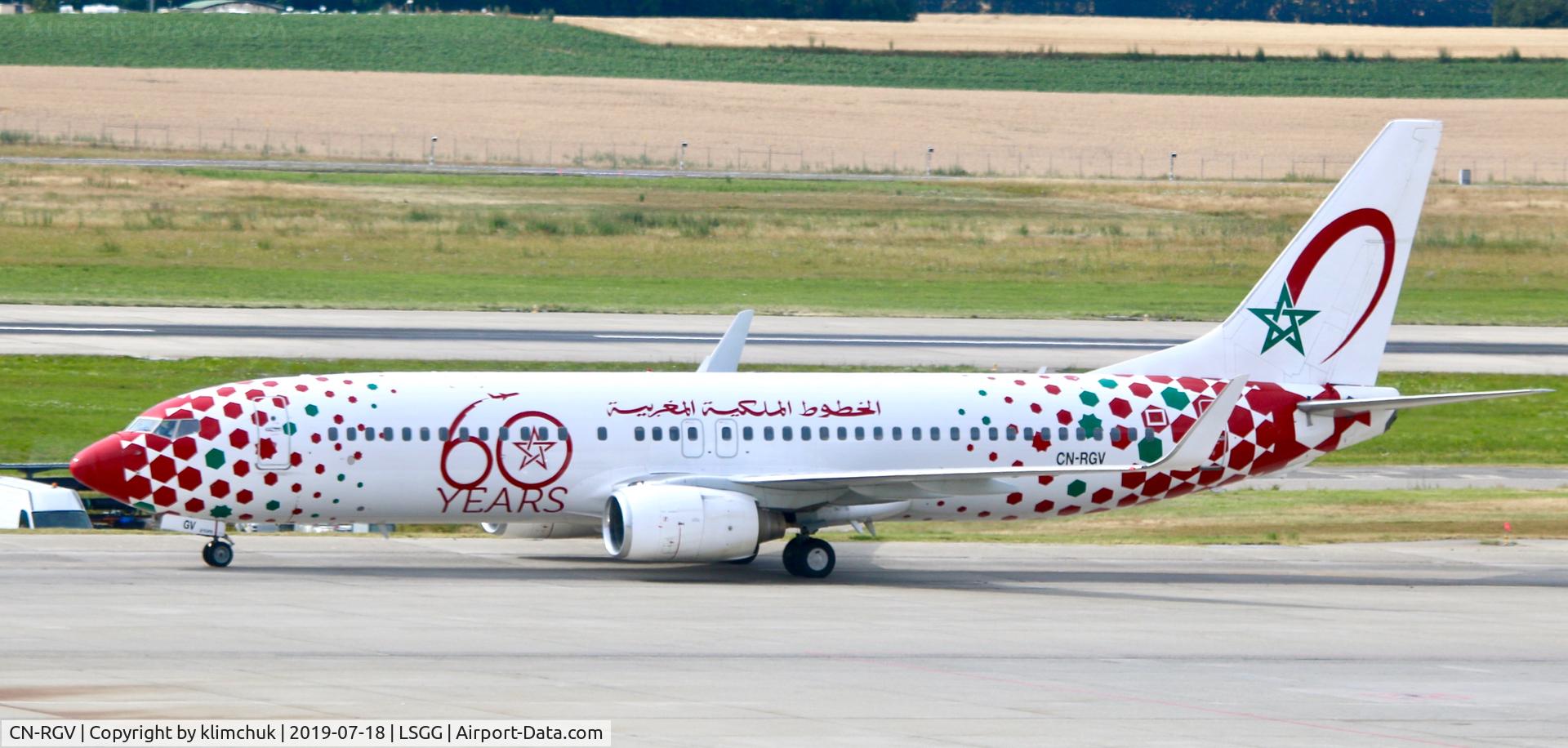CN-RGV, 2007 Boeing 737-85P C/N 33982, Just arrived from Casablanca