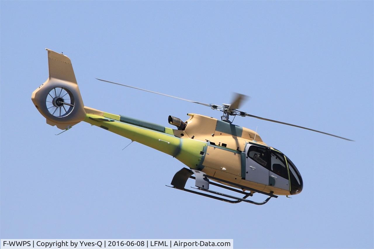 F-WWPS, 2016 Airbus Helicopters H-130 C/N Not found F-WWPS, Airbus Helicopters H-130, test flight, Marseille-Provence Airport (LFML-MRS)