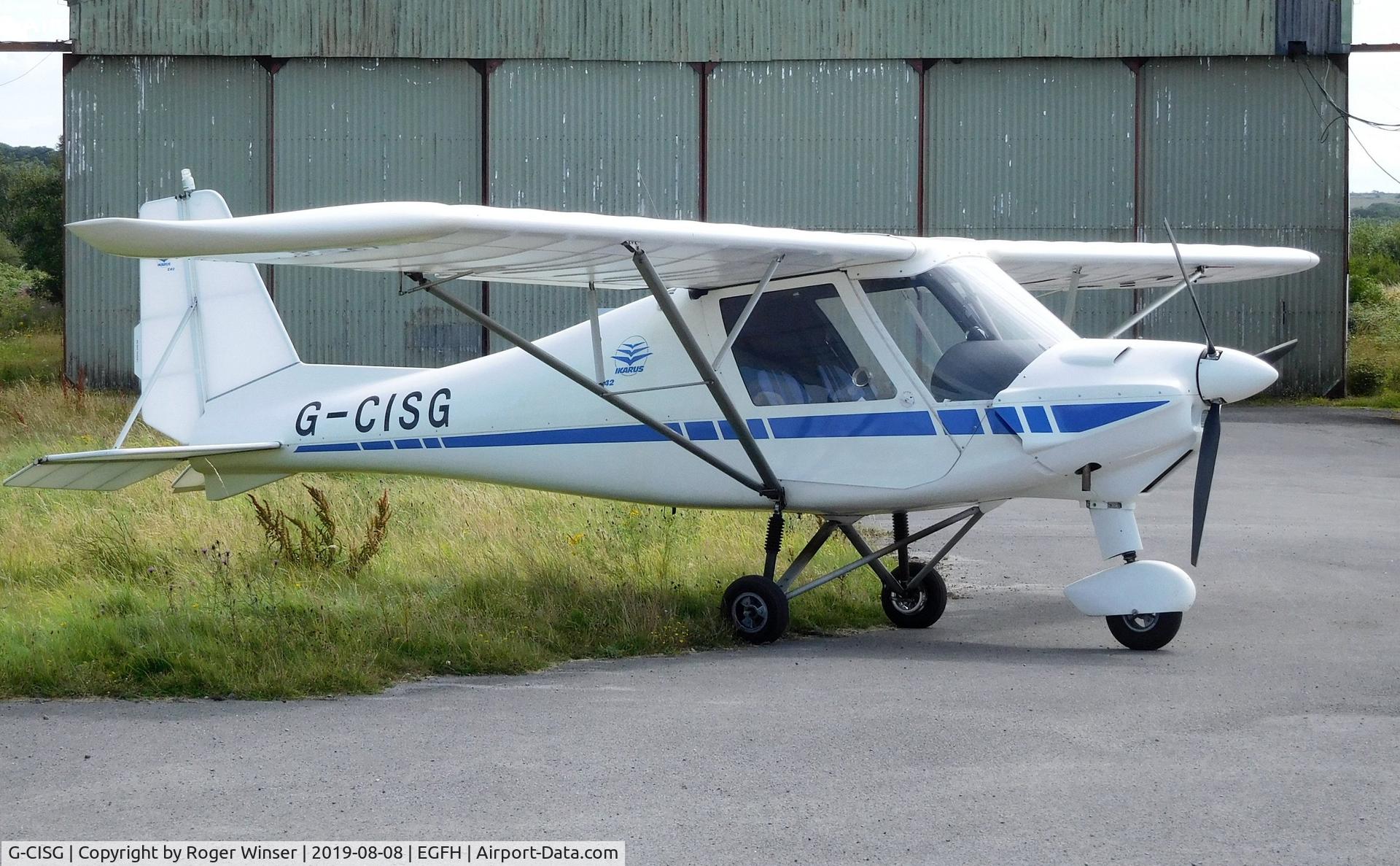 G-CISG, 2015 Comco Ikarus C42 FB80 C/N 1506-7397, Visiting Ikarus.