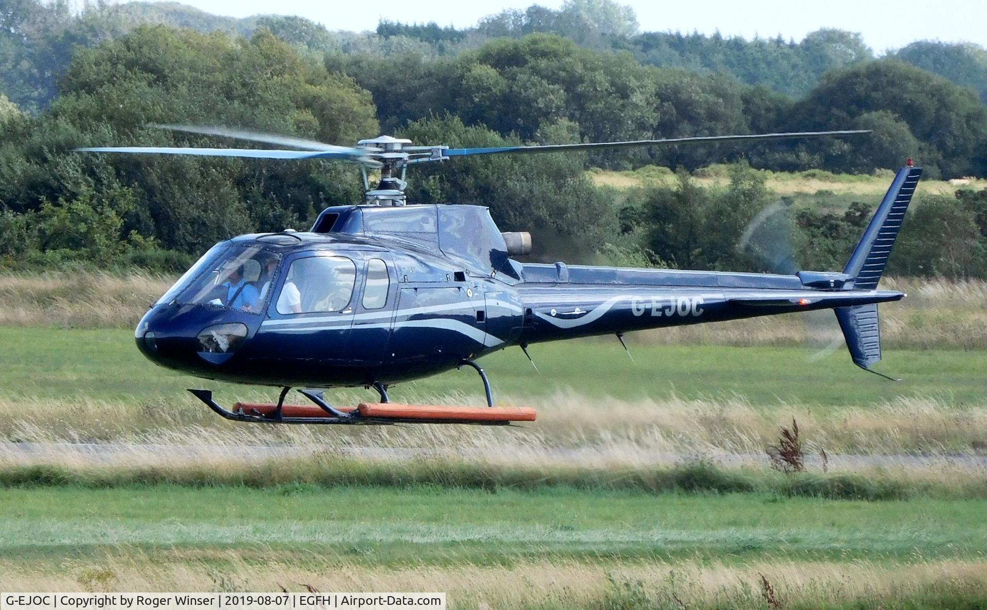 G-EJOC, 1981 Aerospatiale AS-350B Ecureuil C/N 1465, Resident Ecureuil helicopter