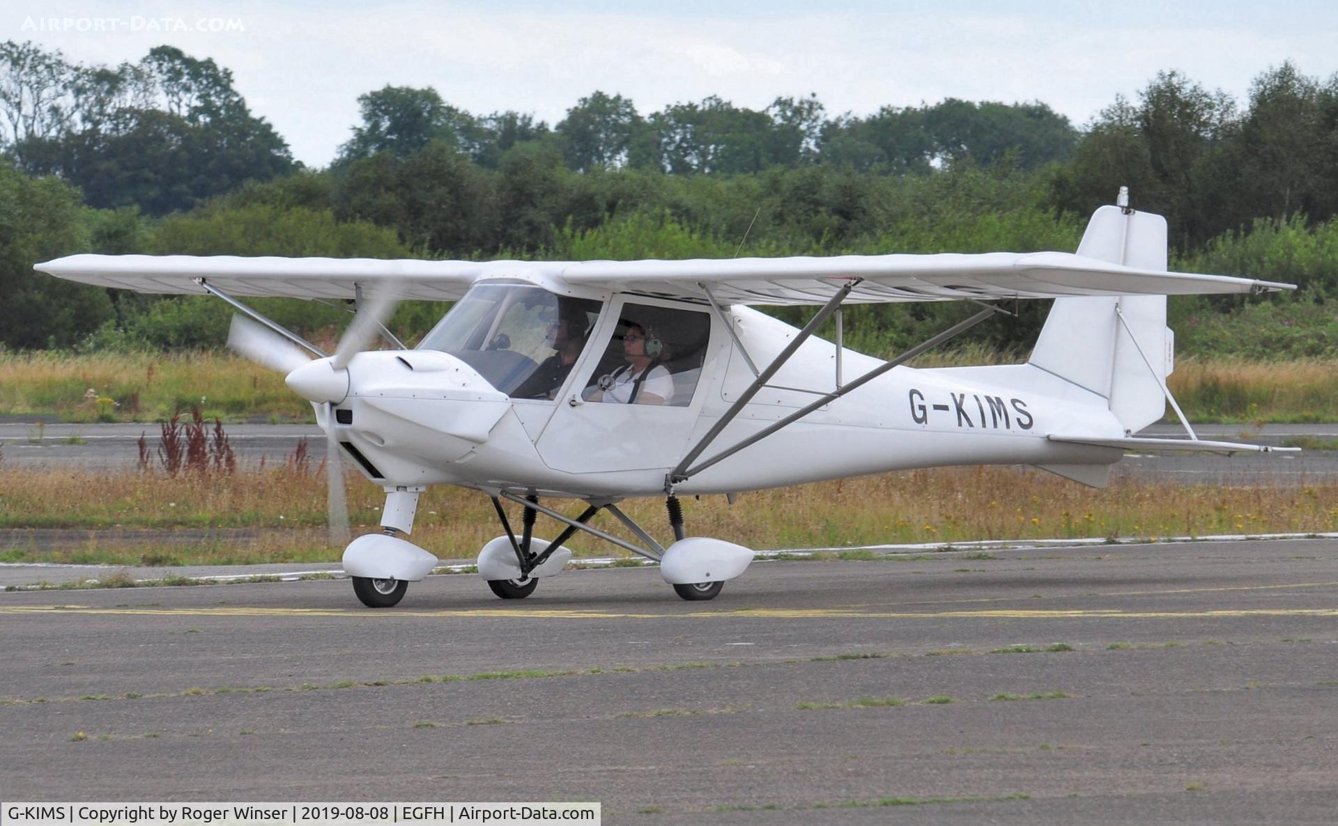 G-KIMS, 2017 Comco Ikarus C42 FB100 C/N 1704-7497, Resident Ikarus.