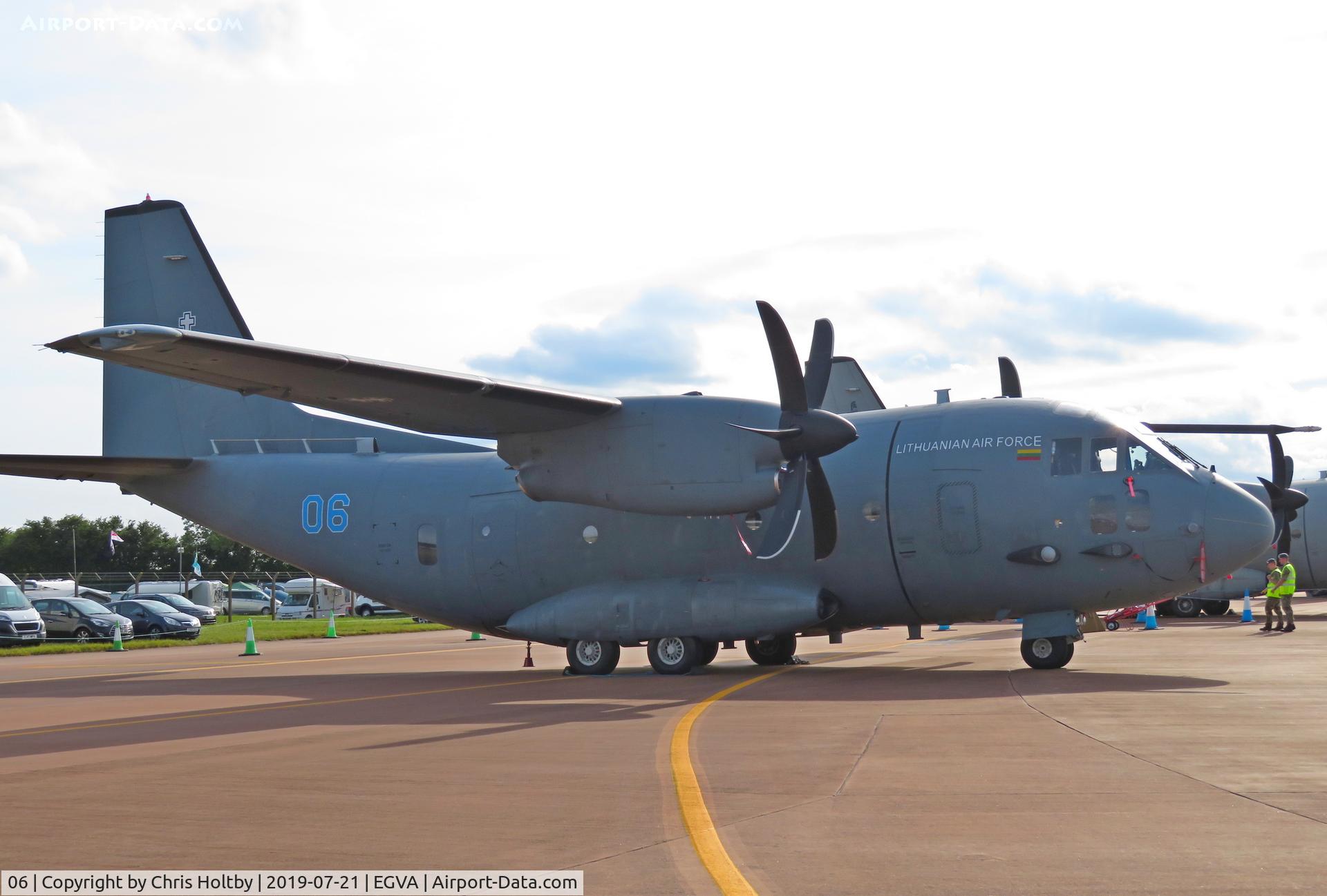 06, Alenia C-27J Spartan C/N 4115, Lithuanian Air Force Spartan on show at RIAT 2019 Fairford