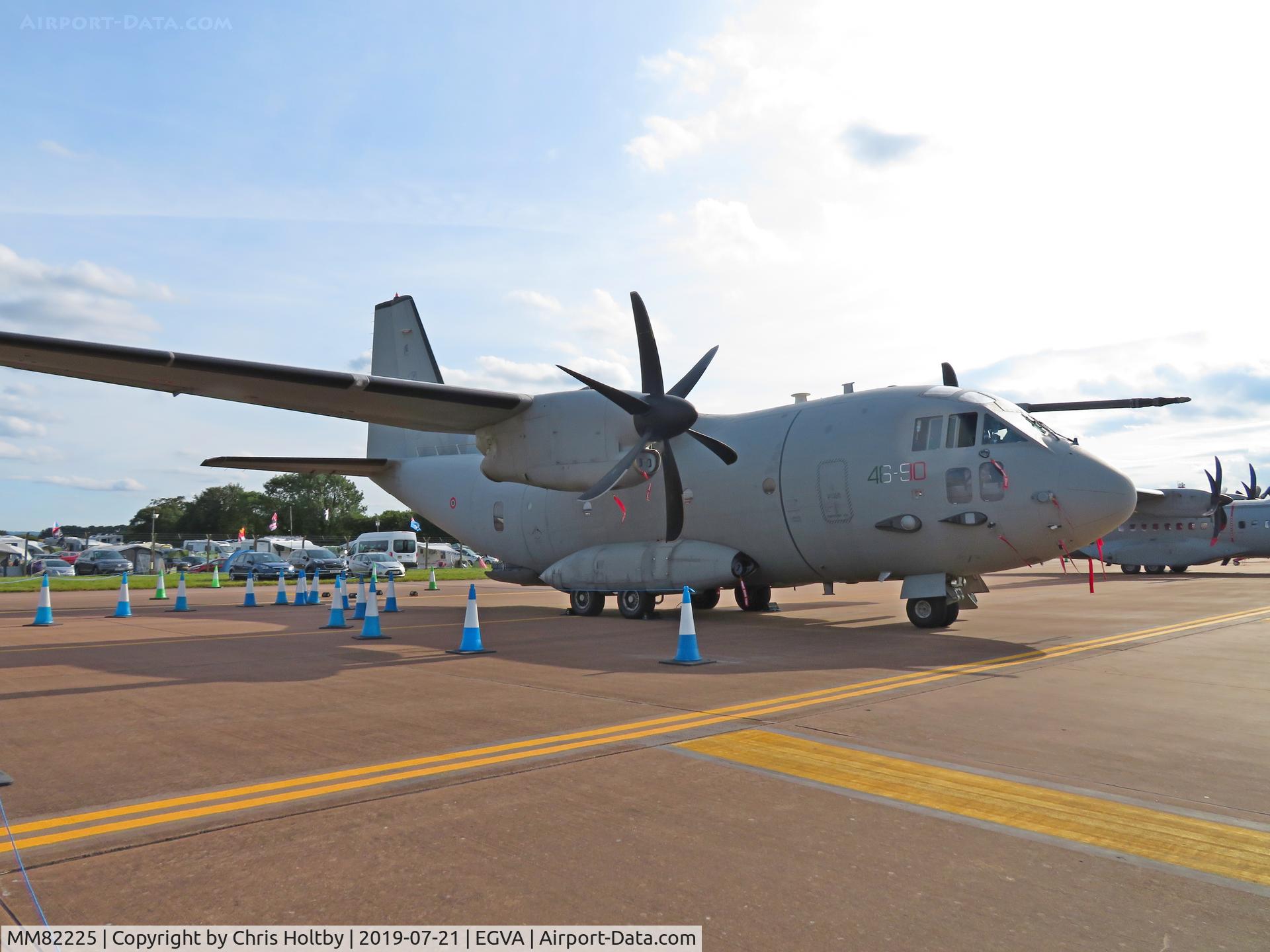 MM82225, Alenia C-27J Spartan C/N 136, Italian Air Force Spartan on show at RIAT 2019 RAF Fairford