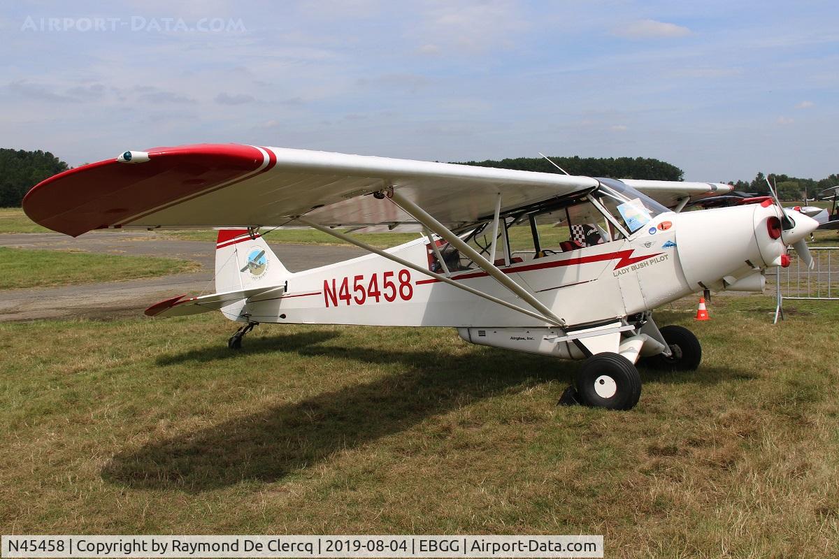 N45458, Piper PA-18-150 Super Cub C/N 18-8553, Tailwheel meet at Overboelare.