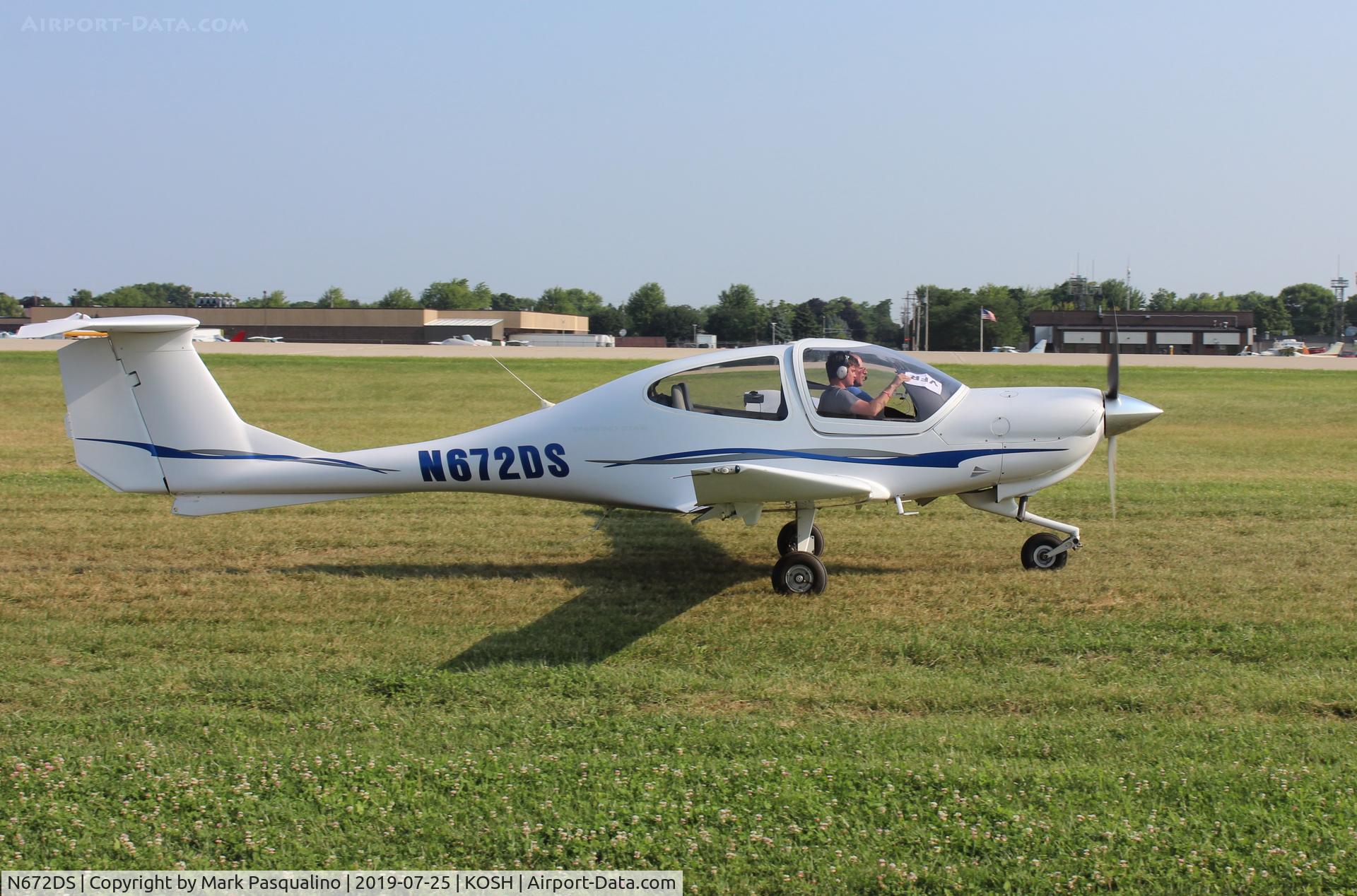 N672DS, 2006 Diamond DA-40 Diamond Star C/N 40.672, Diamond DA-40