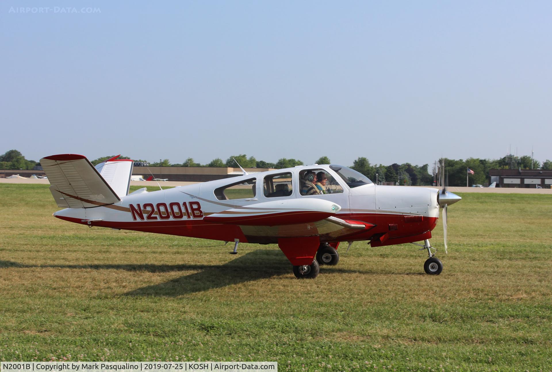 N2001B, 1966 Beech V35 Bonanza C/N D-8216, Beech V35