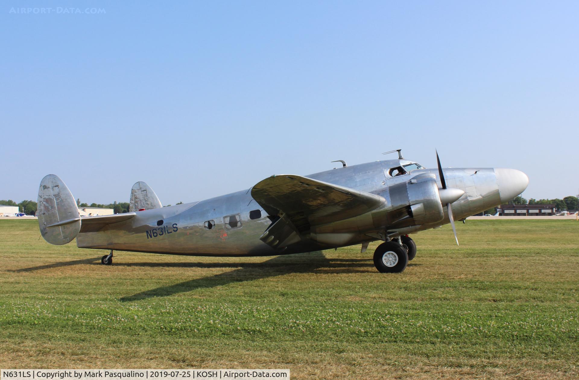 N631LS, 1943 Lockheed-PacAero R50-5 Learstar C/N 18-2404, Lockheed 18-56