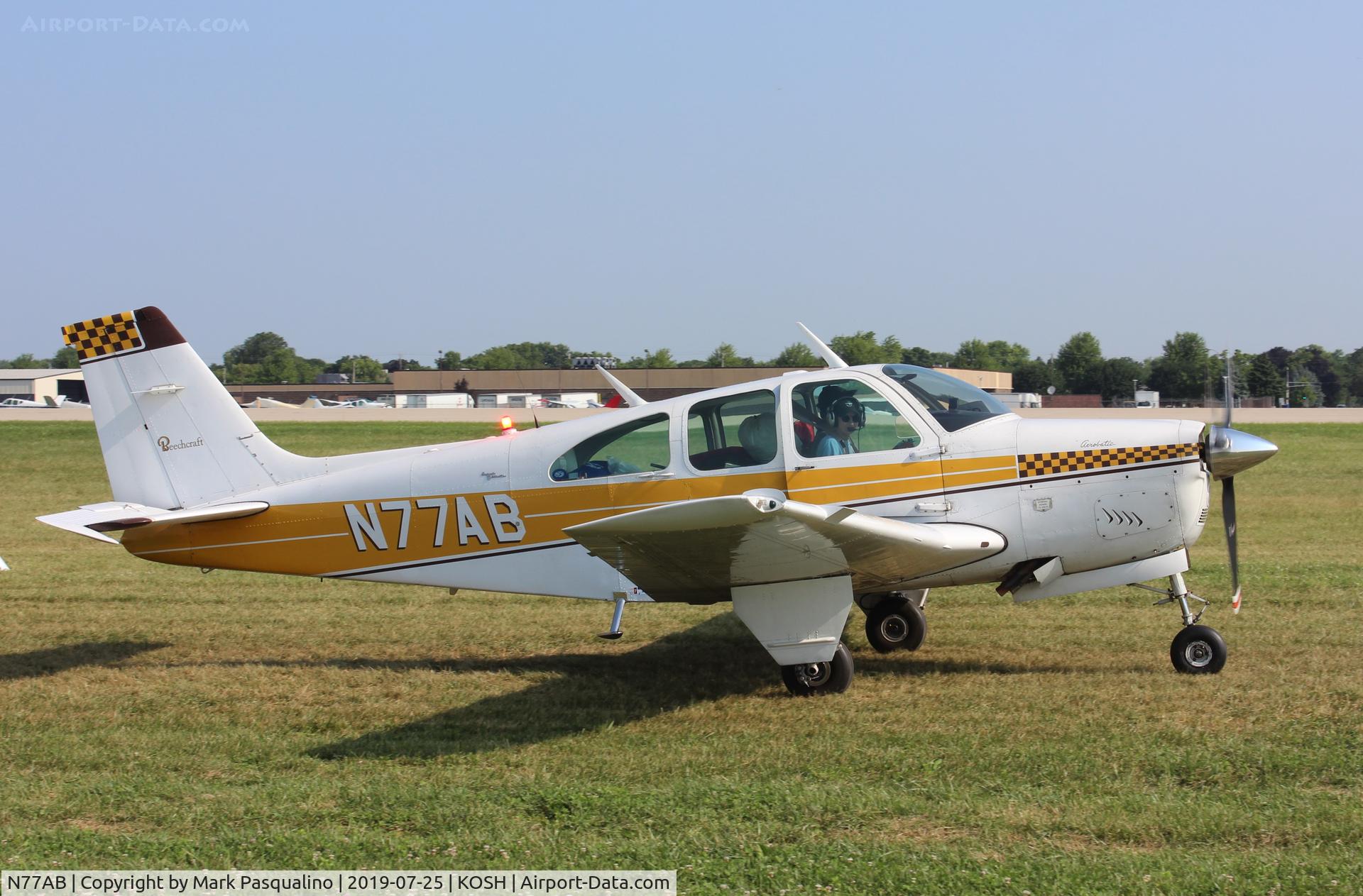 N77AB, 1968 Beech E33C Bonanza C/N CJ-12, Beech E33