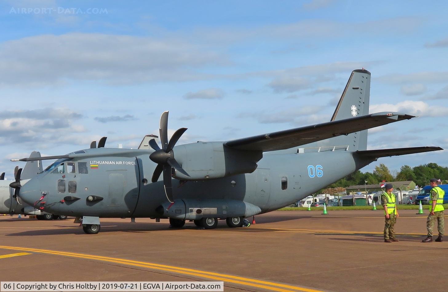 06, Alenia C-27J Spartan C/N 4115, Lithuanian Air Force Spartan at RIAT 2019 RAF Fairford