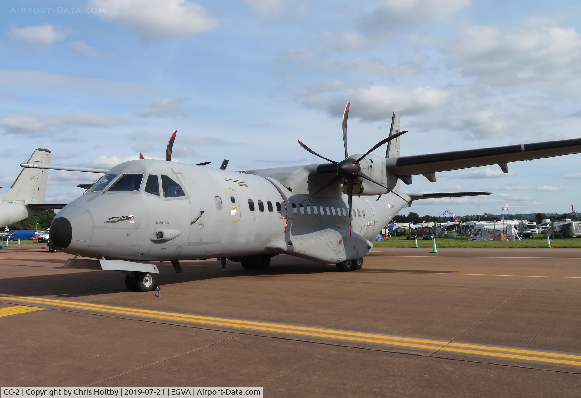 CC-2, 2007 CASA C-295M C/N 36, CASA C-295M 'Camina Sola' parked at RIAT 2019 RAF FAirford