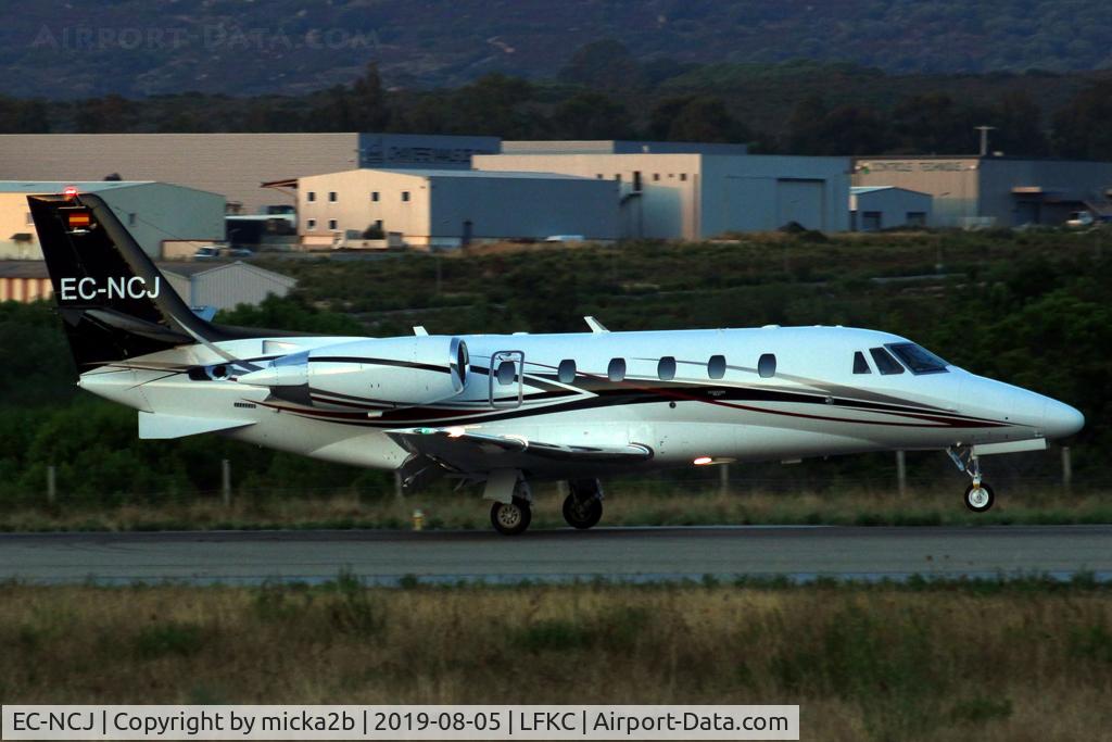 EC-NCJ, 2009 Cessna 560XL Citation XLS+ C/N 560-6029, Landing