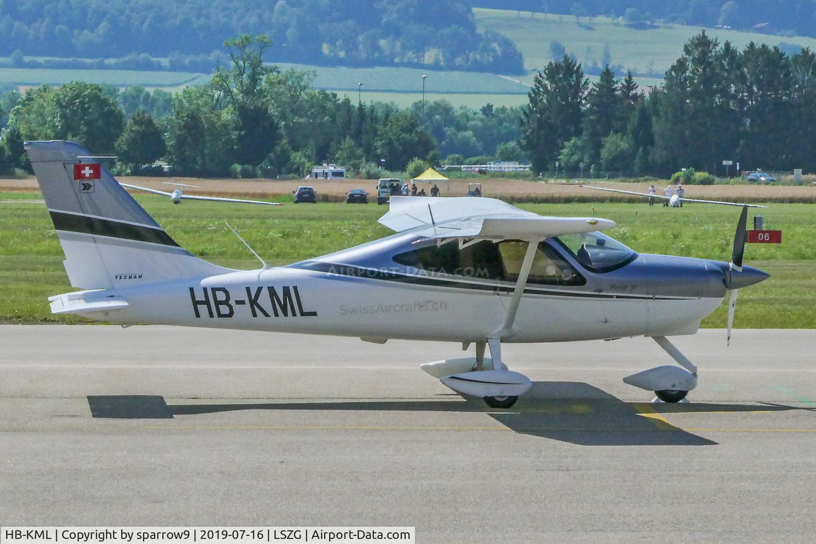 HB-KML, 2017 Tecnam P-2008JC C/N 1070, At Grenchen
