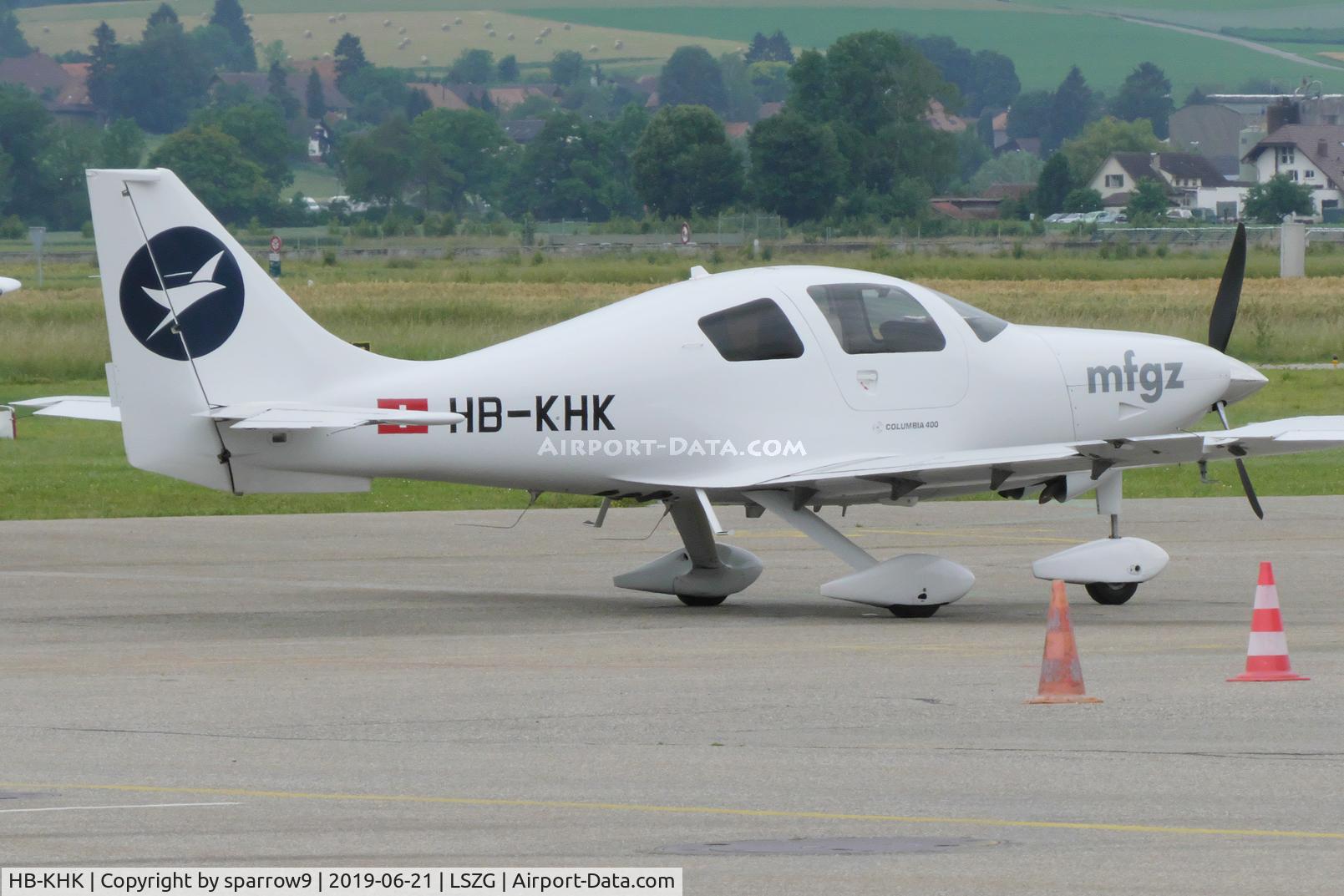 HB-KHK, 2007 Columbia Aircraft Mfg LC-41-550FG Columbia 400 C/N 41780, At Grenchen