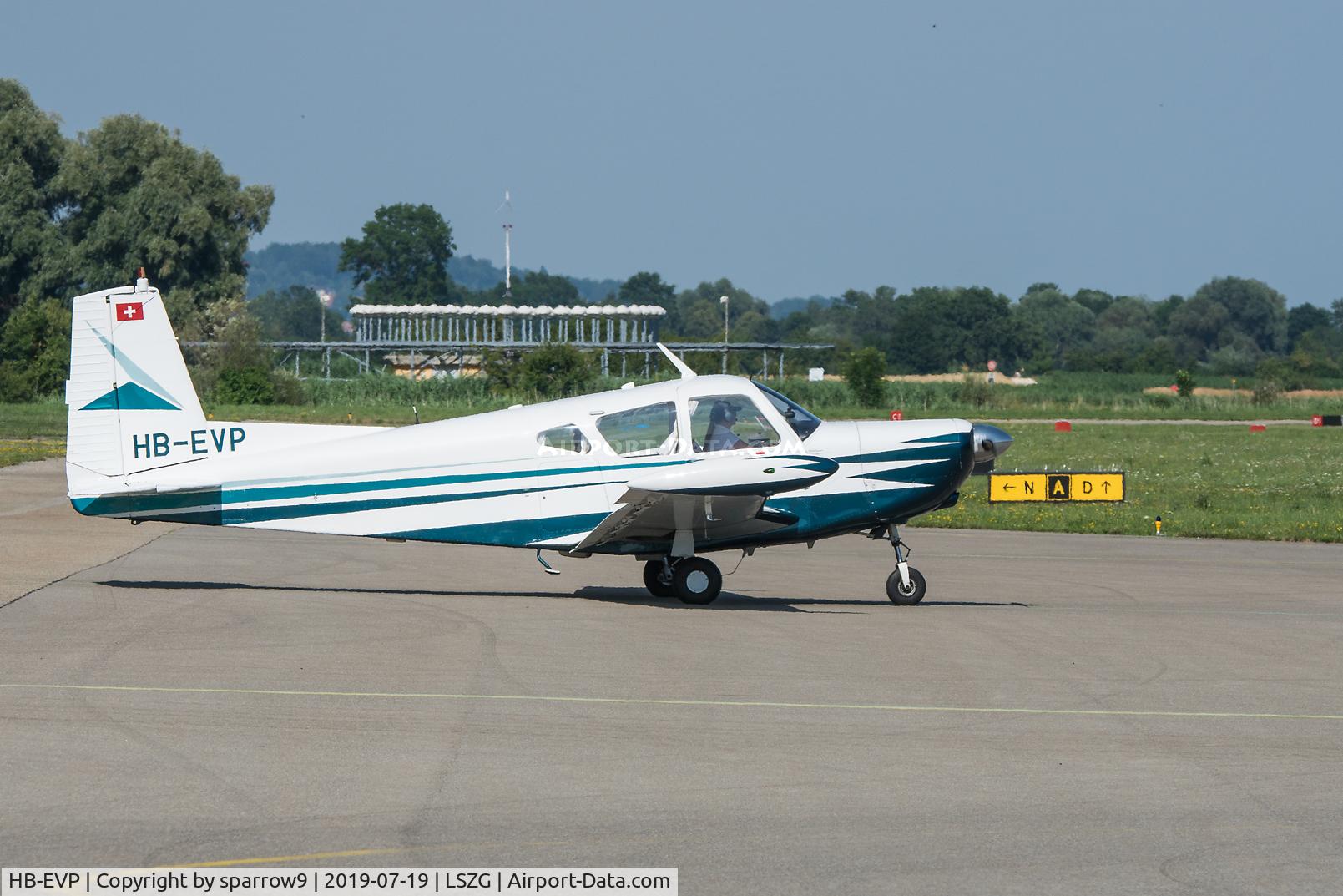 HB-EVP, 1969 SIAI-Marchetti S-208 C/N 1-04, At Grenchen