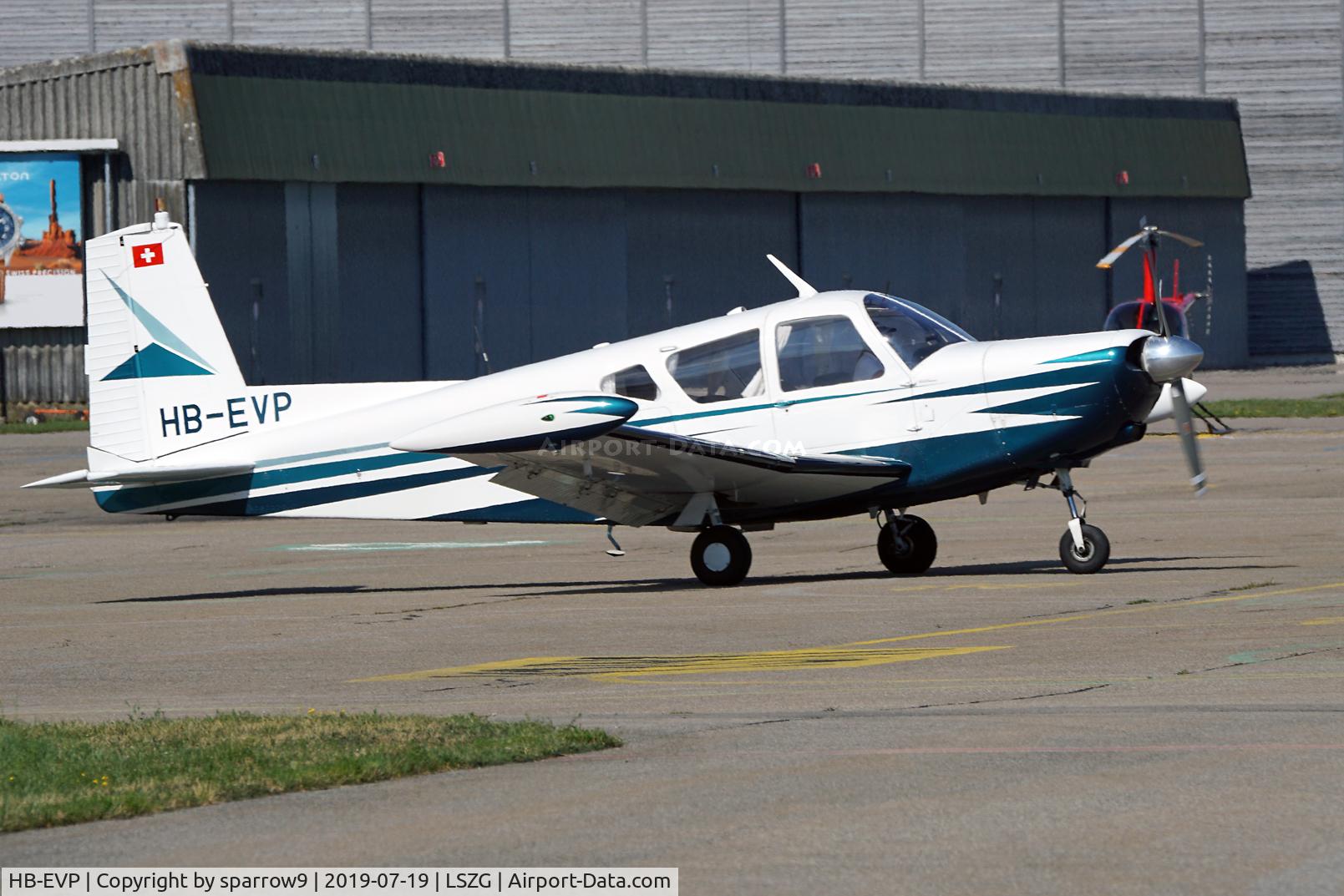 HB-EVP, 1969 SIAI-Marchetti S-208 C/N 1-04, At Grenchen