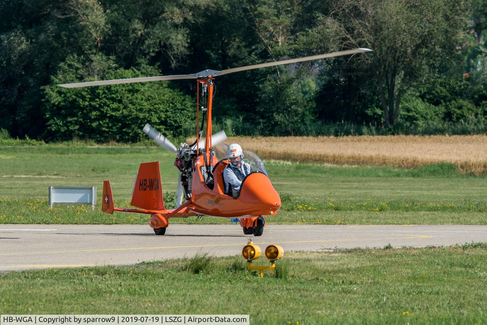 HB-WGA, 2016 Magni Gyro M-16 Tandem Trainer C/N 16-16-9844, Landed at Grenchen
