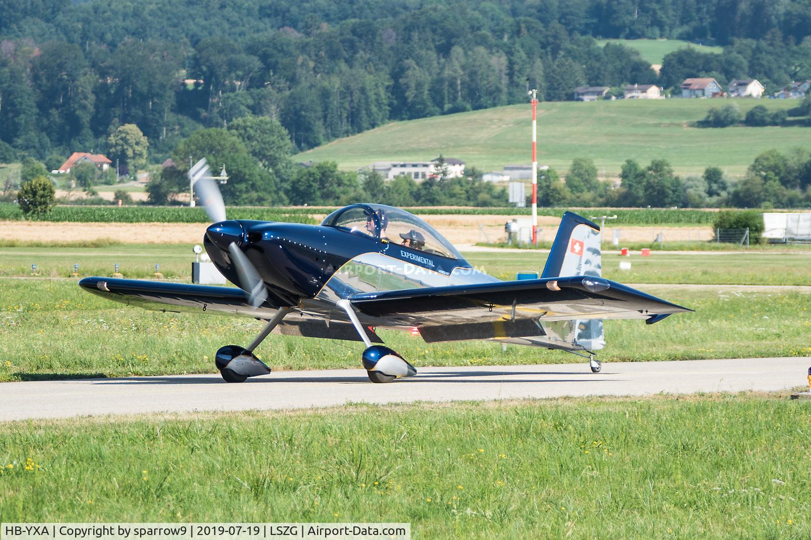 HB-YXA, 2017 Vans RV- 8 C/N 82945, At Grenchen
