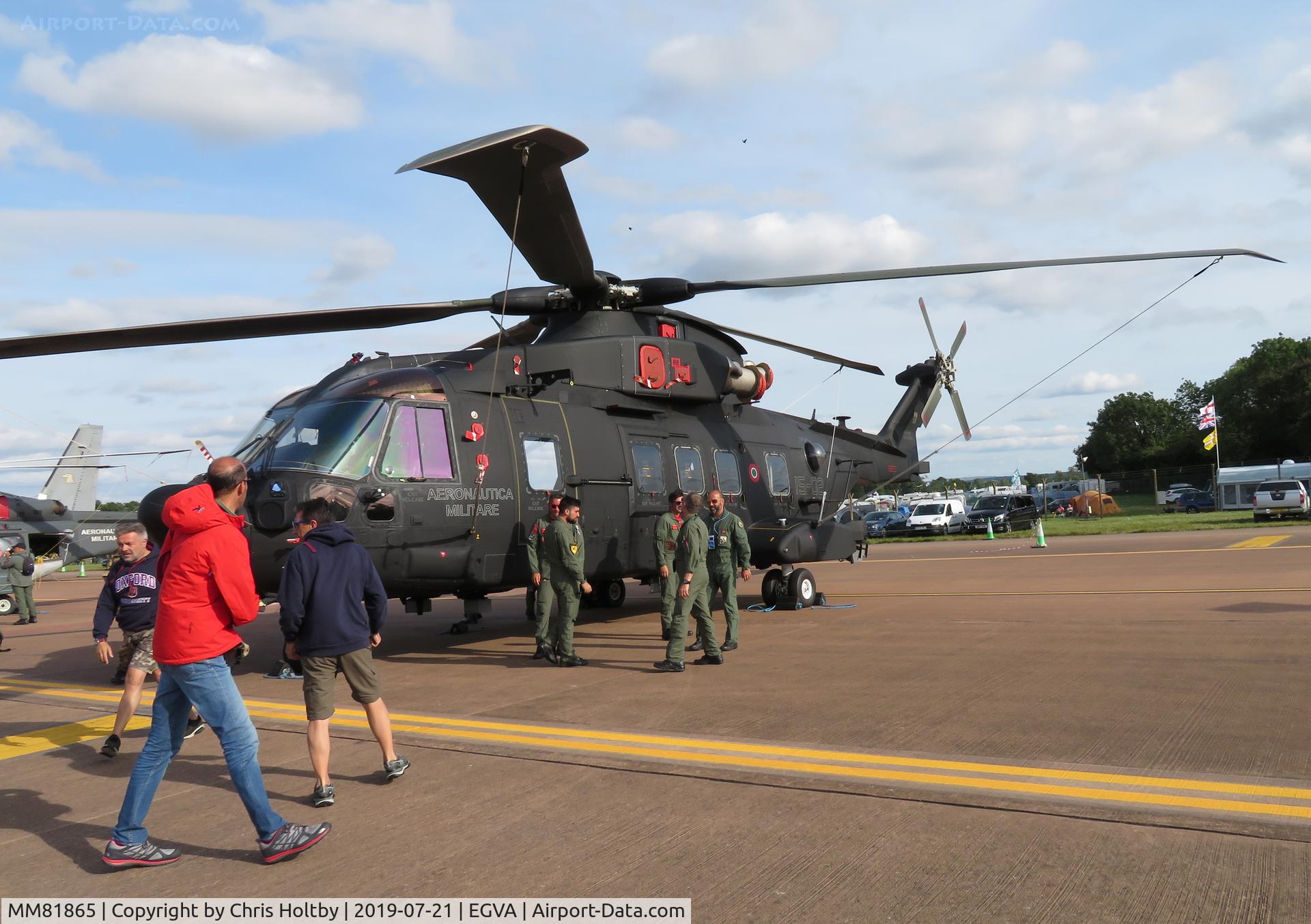 MM81865, 2015 AgustaWestland HH-101A Caesar C/N 50258/CSAR02, Agusta Caesar on display at RIAT 2019 RAF Fairford