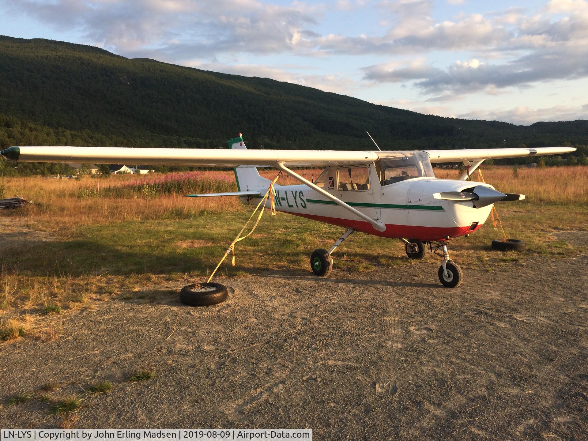 LN-LYS, 1968 Reims Cessna F150H C/N 0380, LN LYS Ballangen