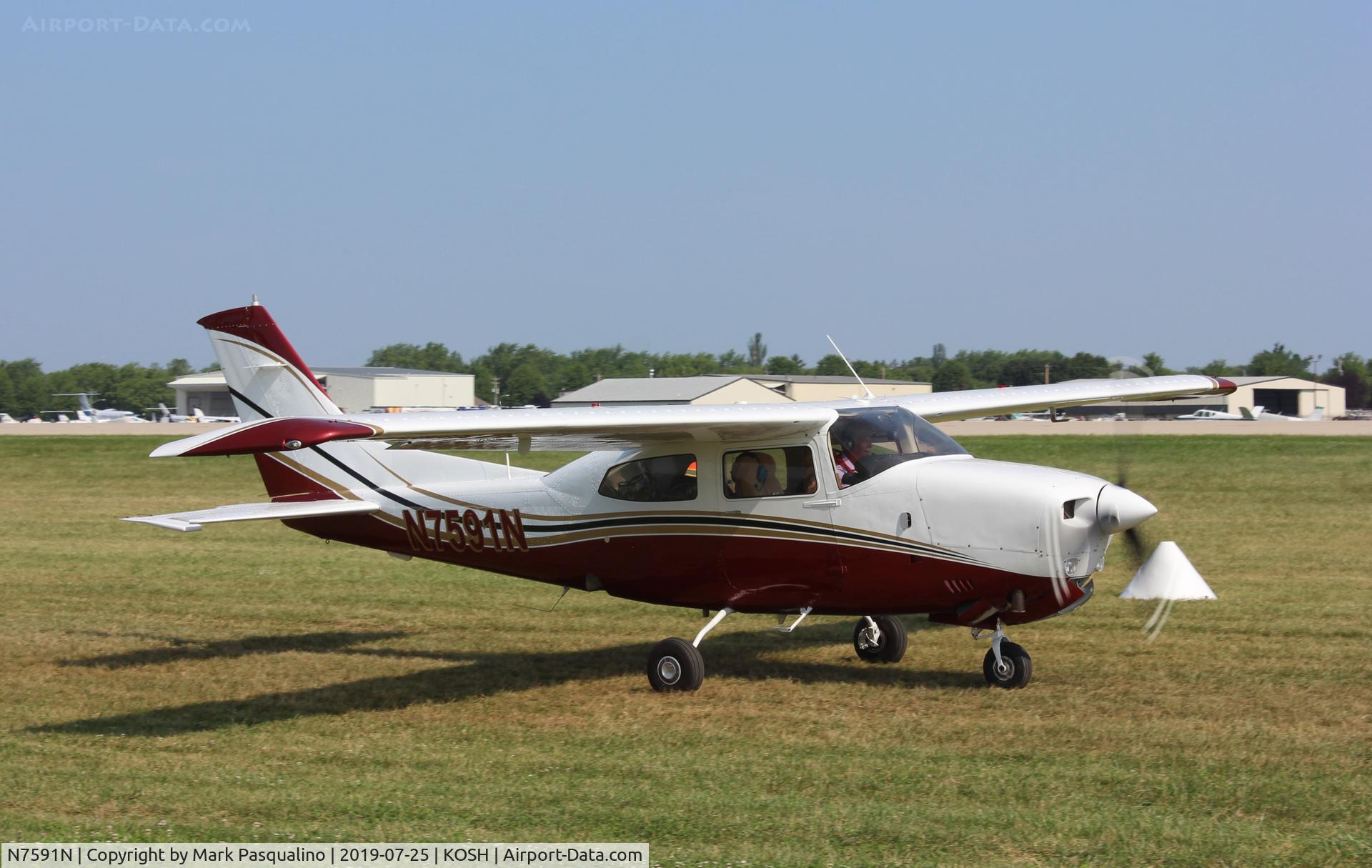 N7591N, Cessna T210N Turbo Centurion C/N 21063240, Cessna T210N