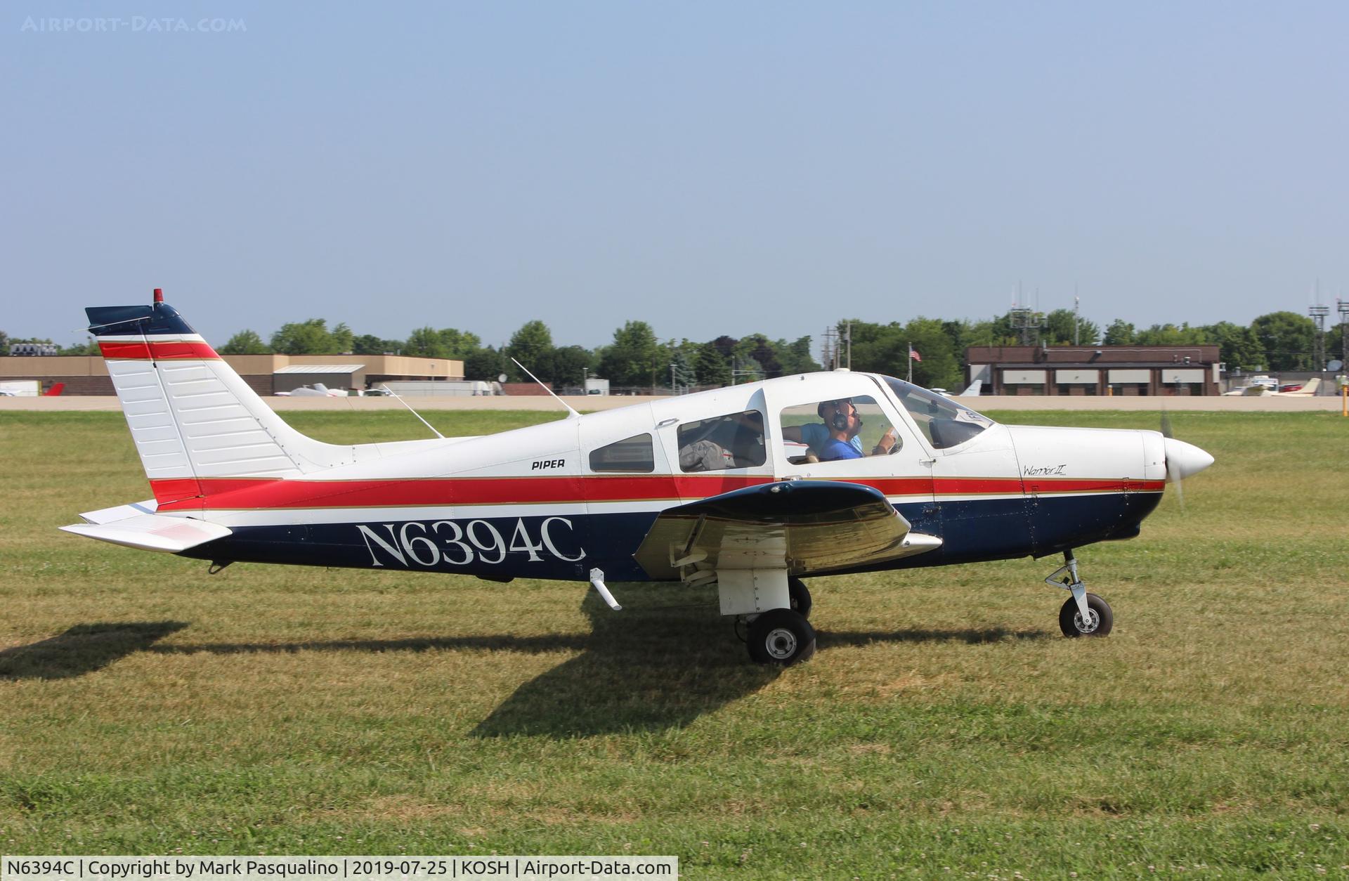 N6394C, 1978 Piper PA-28-161 C/N 28-7816420, Piper PA-28-161