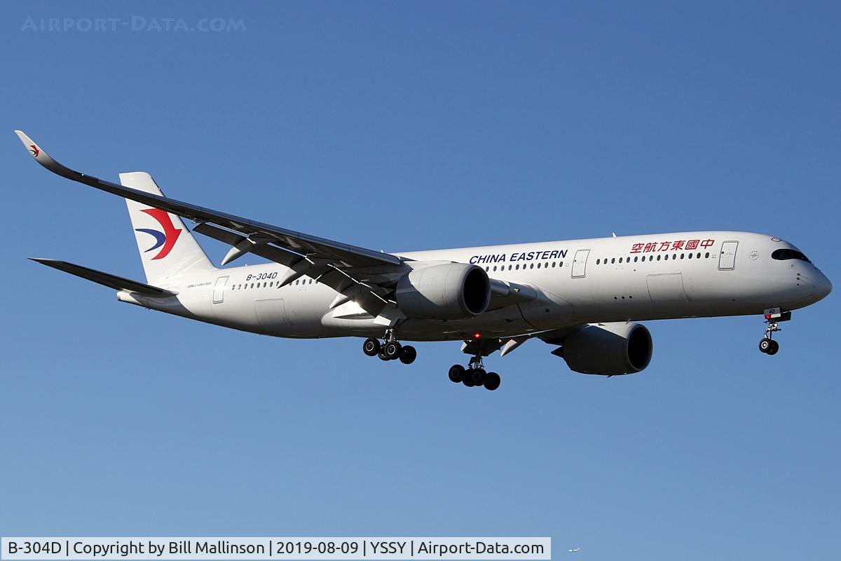 B-304D, 2018 Airbus A350-941 C/N 248, for 2-5
