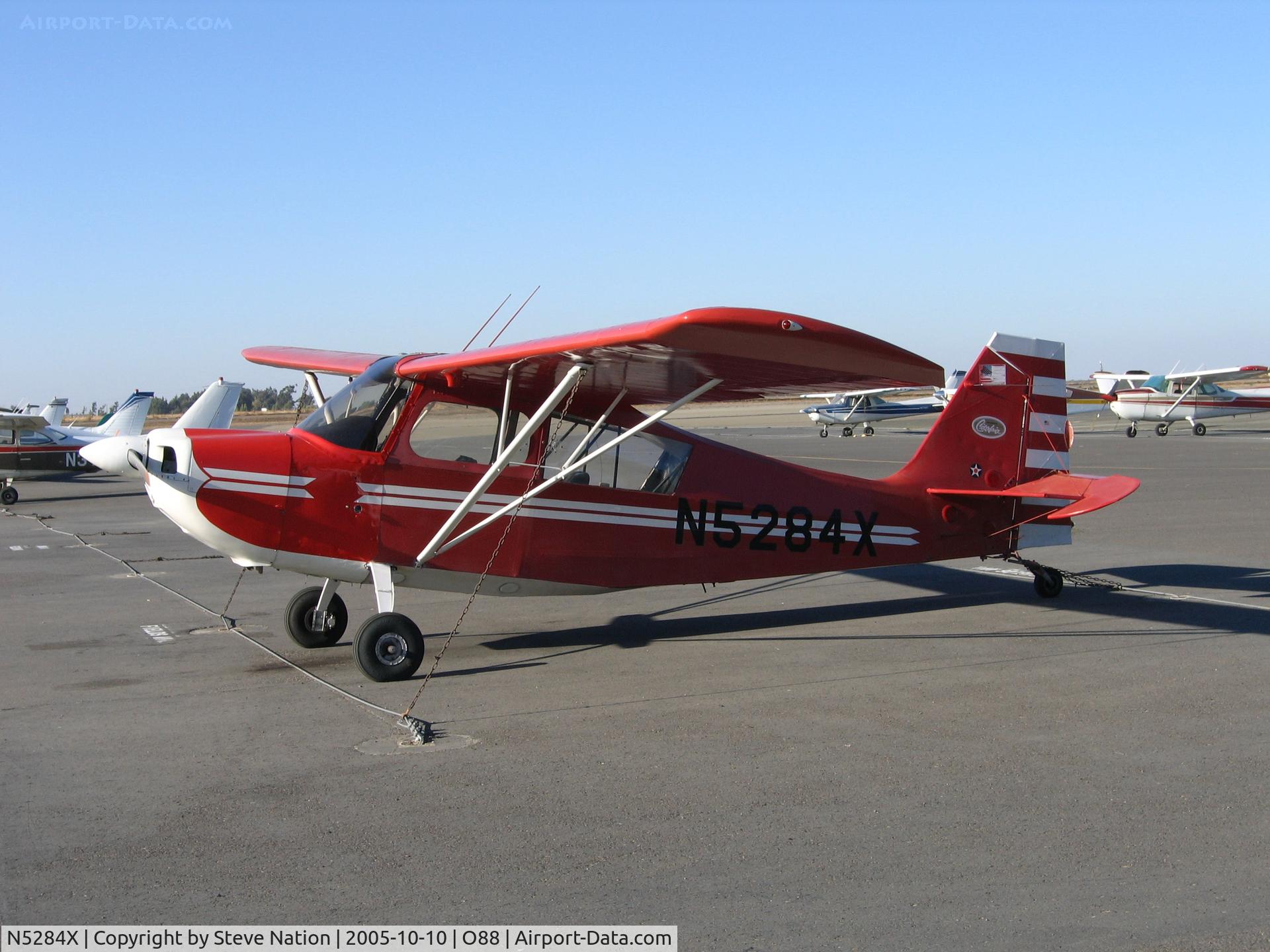 N5284X, 1969 Champion 7KCAB C/N 218, 1979 Champion 7KCAB at Rio Vista, CA