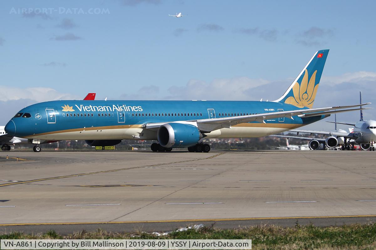 VN-A861, 2015 Boeing 787-9 Dreamliner C/N 35151, ready for 2-5