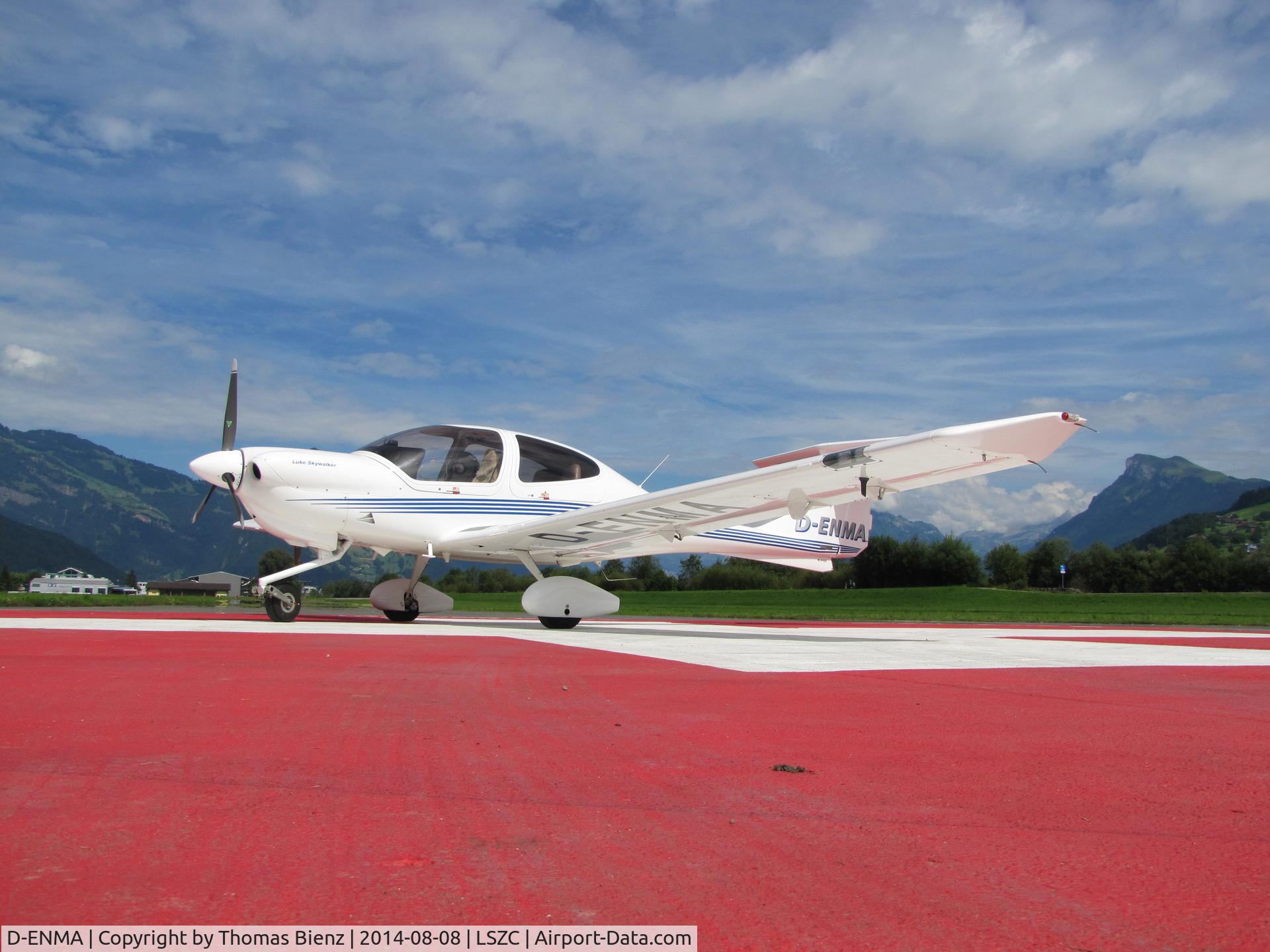 D-ENMA, 2003 Diamond DA-40 Diamond Star C/N 40.337, Buochs Airport