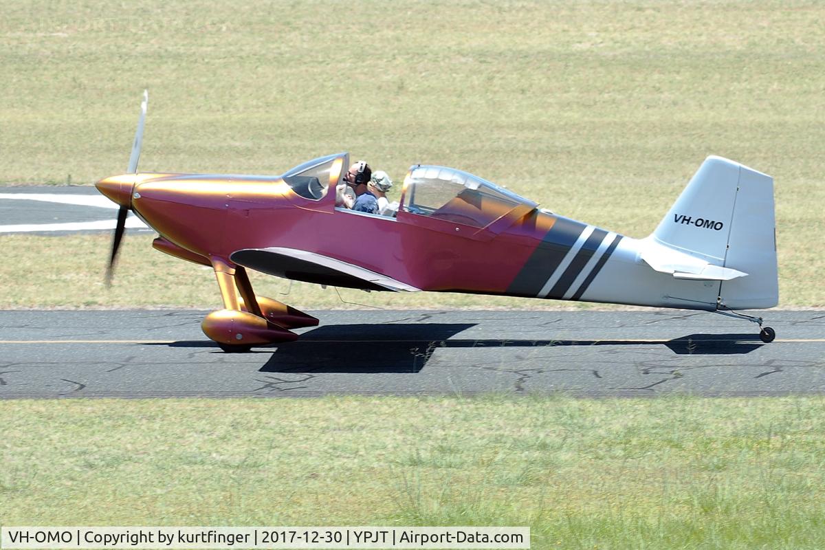 VH-OMO, 1998 Vans RV-6 C/N 24535, Amateur Built Aircraft Vans RV-6, VH-OMO YPJT 301217.
