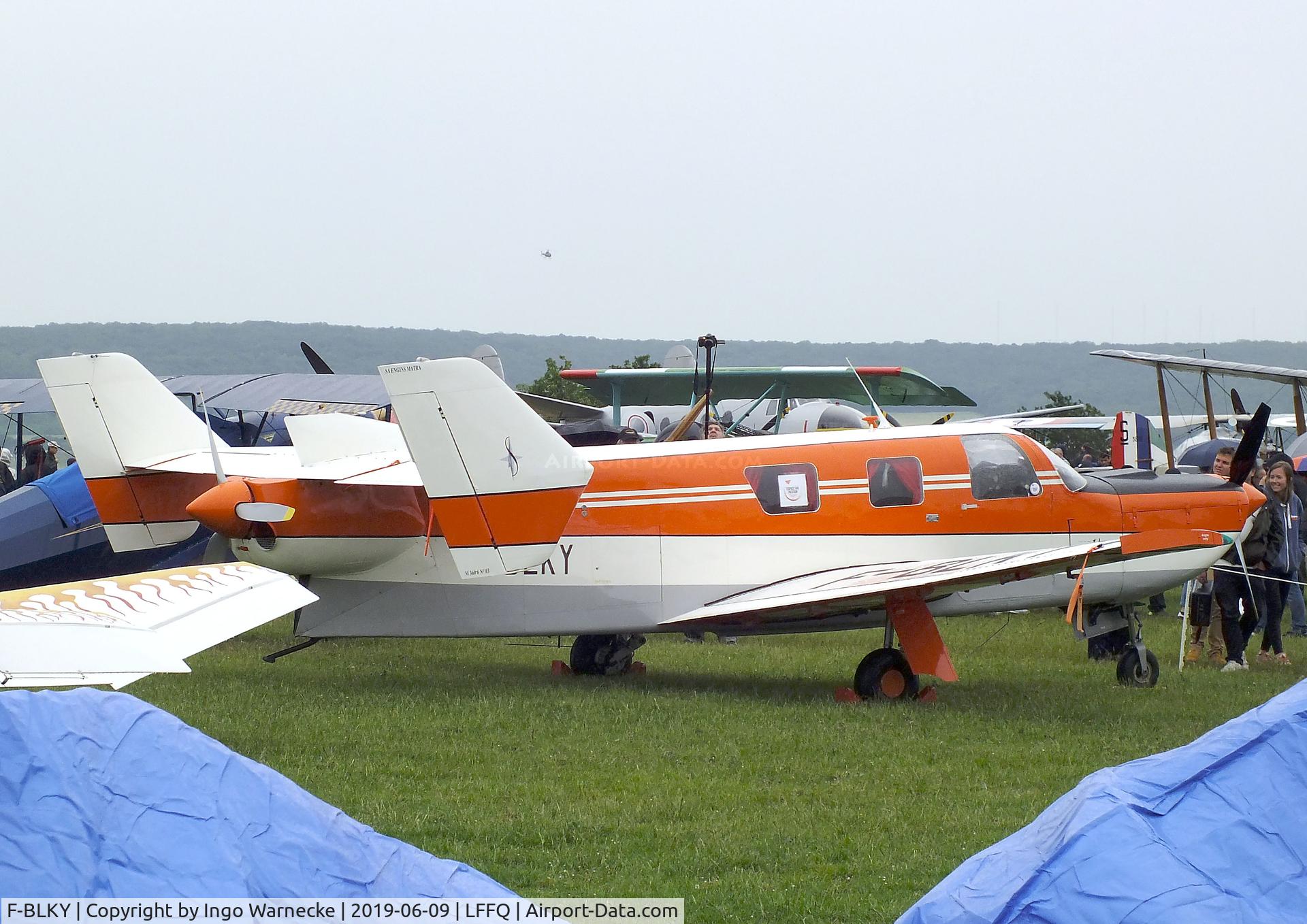 F-BLKY, Matra Moynet M-360-6 Jupiter C/N 03, Matra Moynet M-360-6 Jupiter at the Meeting Aerien 2019, La-Ferte-Alais