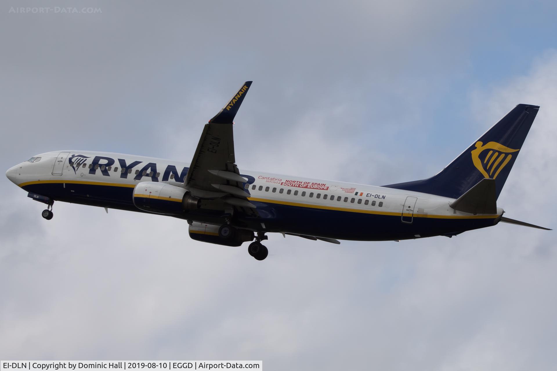 EI-DLN, 2006 Boeing 737-8AS C/N 33595, Departing RWY 27