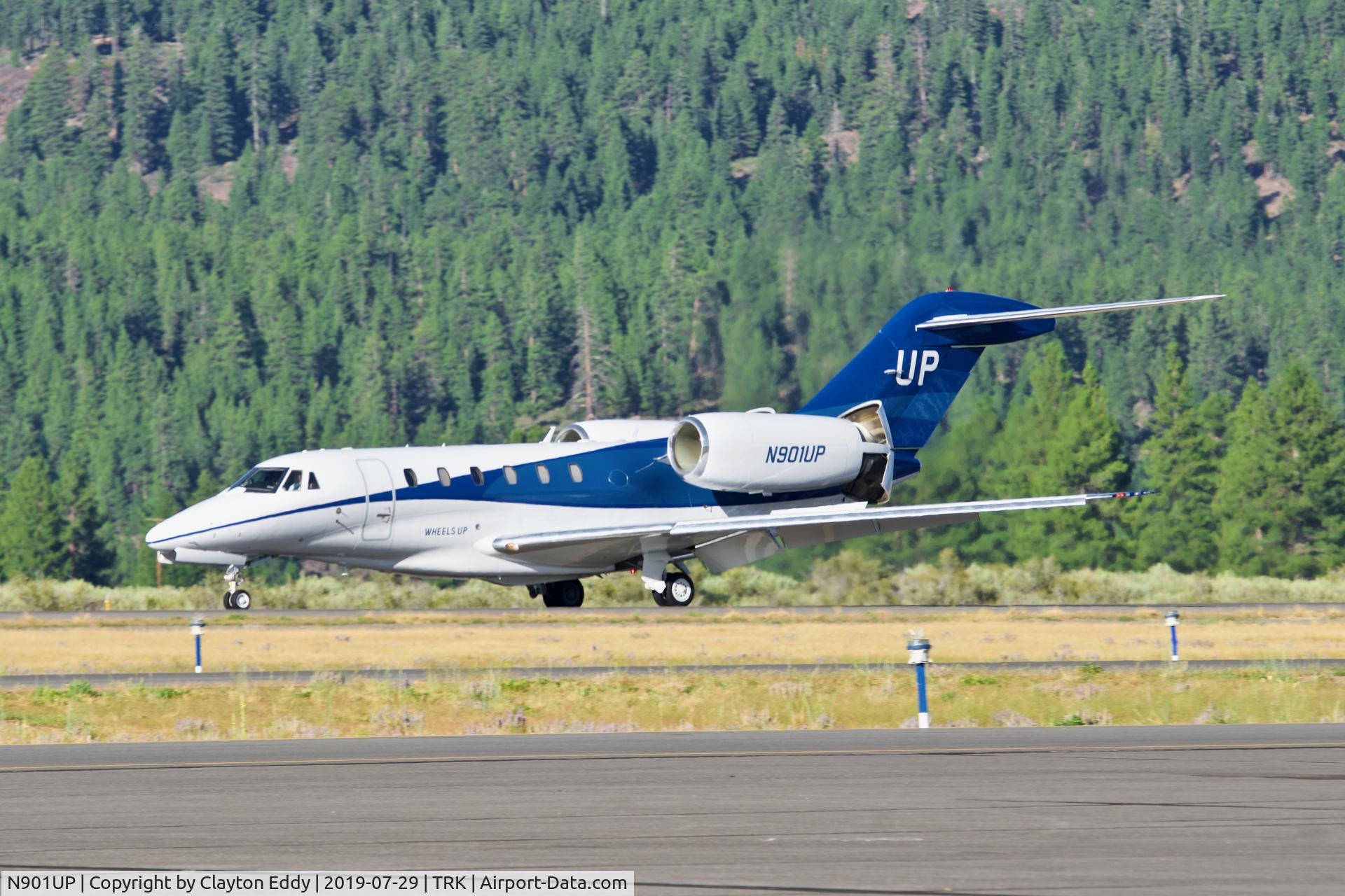 N901UP, 2000 Cessna 750 Citation X Citation X C/N 750-0137, Truckee Airport California 2019.