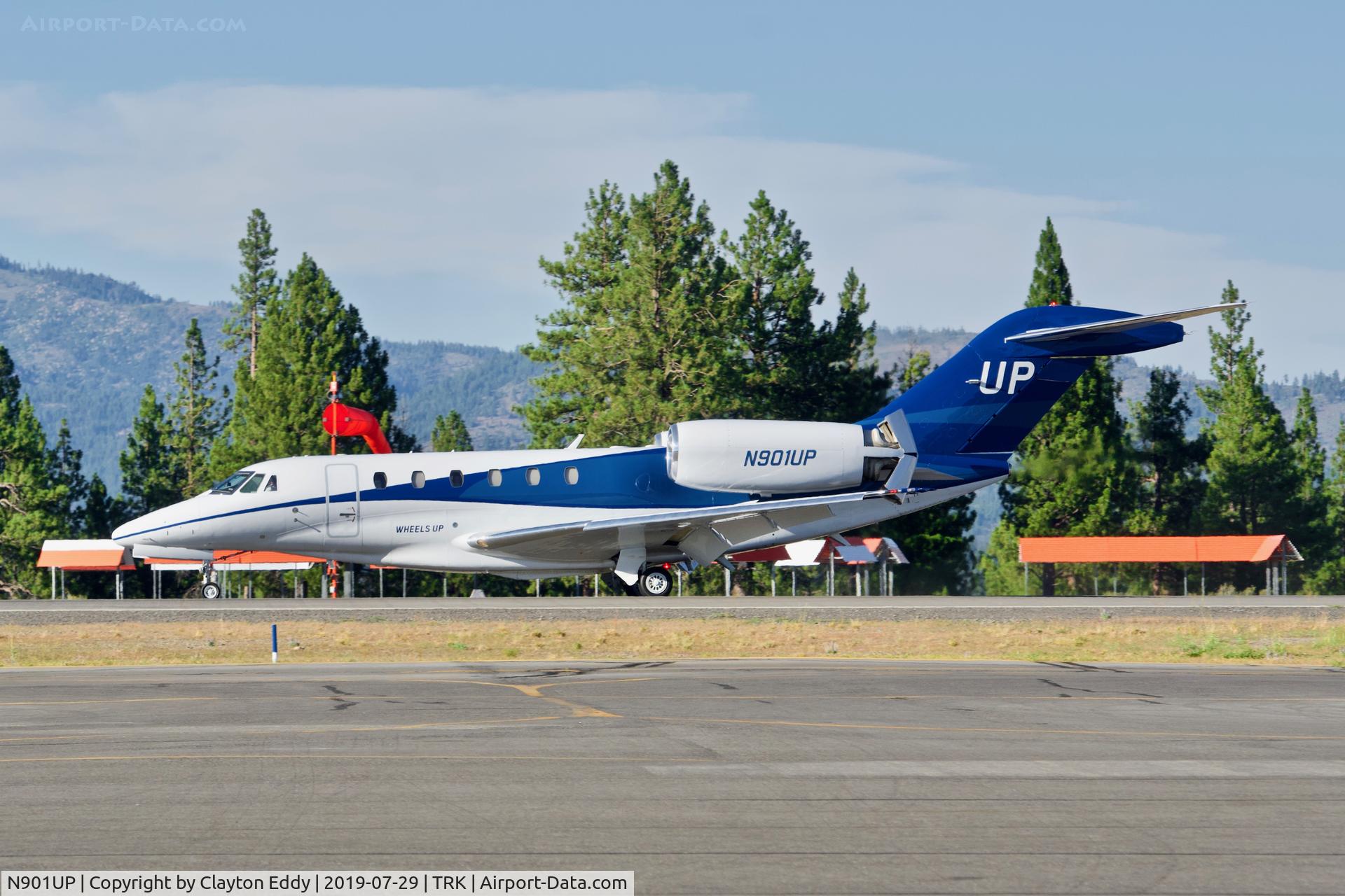 N901UP, 2000 Cessna 750 Citation X Citation X C/N 750-0137, Truckee Airport California 2019.