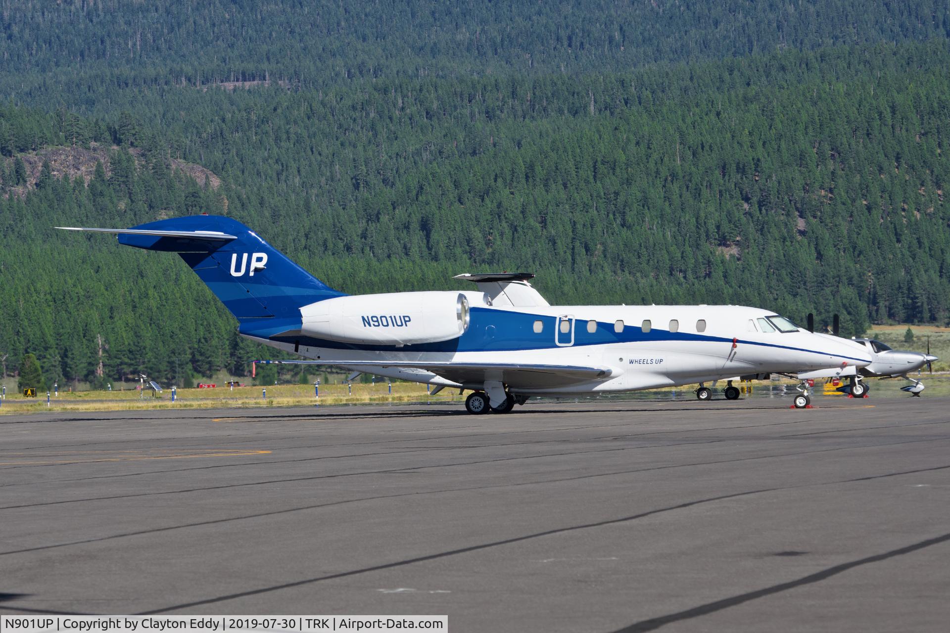 N901UP, 2000 Cessna 750 Citation X Citation X C/N 750-0137, Truckee Airport California 2019.