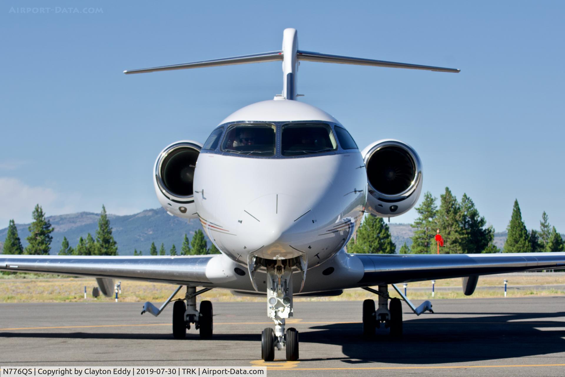 N776QS, 2015 Bombardier Challenger 300 (BD-100-1A10) C/N 20558, Truckee Airport California 2019.