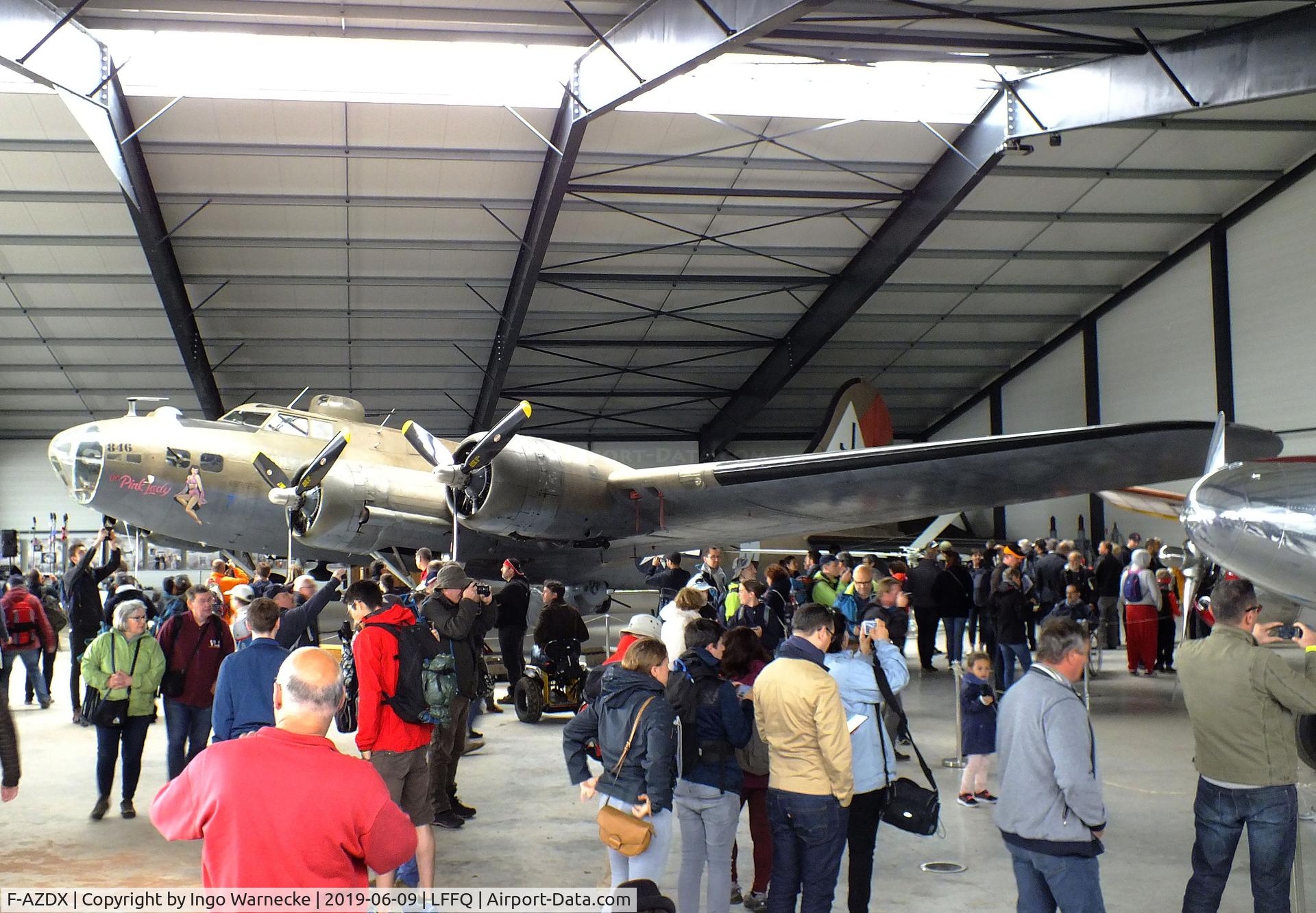 F-AZDX, 1944 Boeing B-17G Flying Fortress C/N 8246, Boeing B-17G Flying Fortress at the Meeting Aerien 2019, La-Ferte-Alais