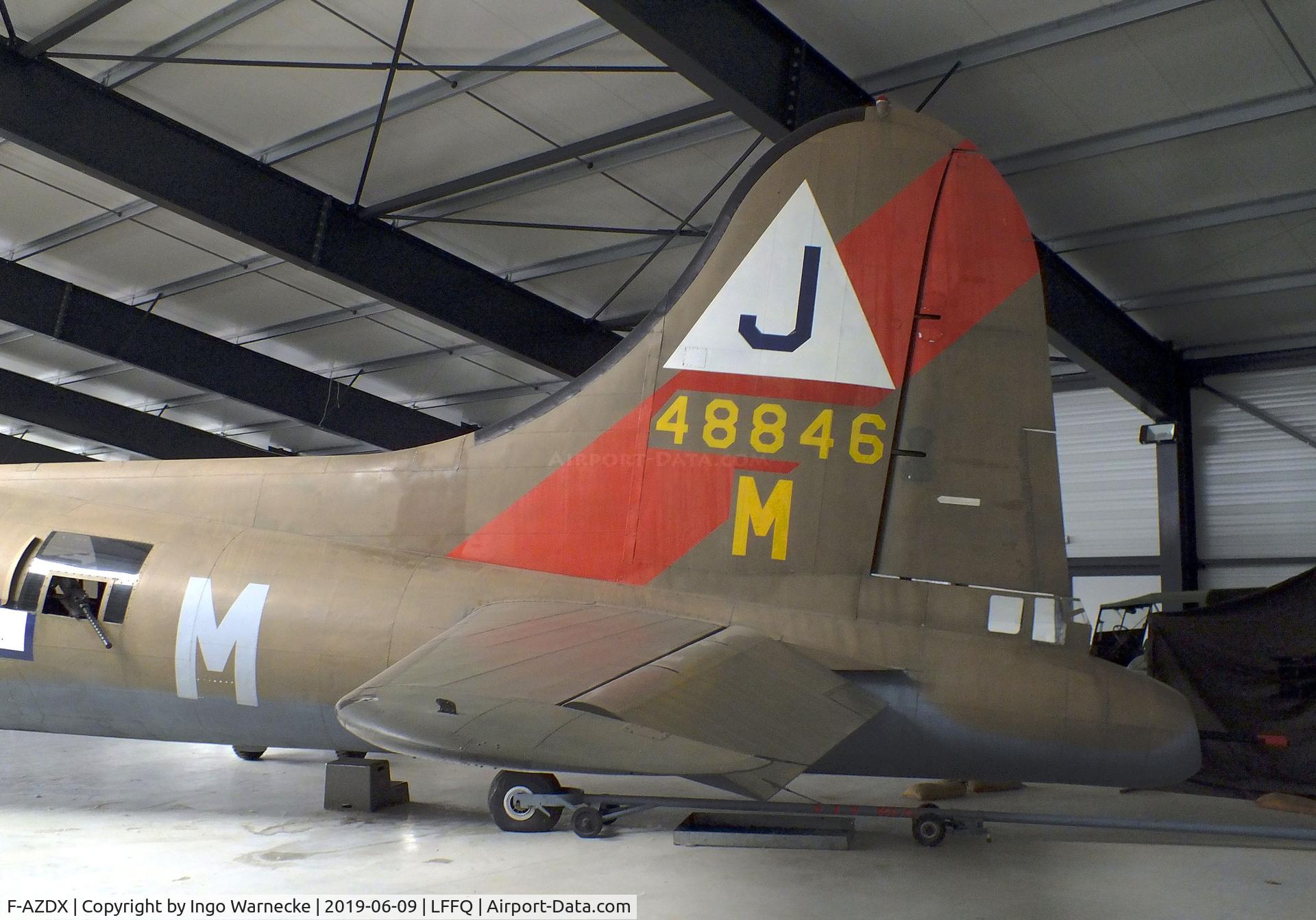 F-AZDX, 1944 Boeing B-17G Flying Fortress C/N 8246, Boeing B-17G Flying Fortress at the Meeting Aerien 2019, La-Ferte-Alais